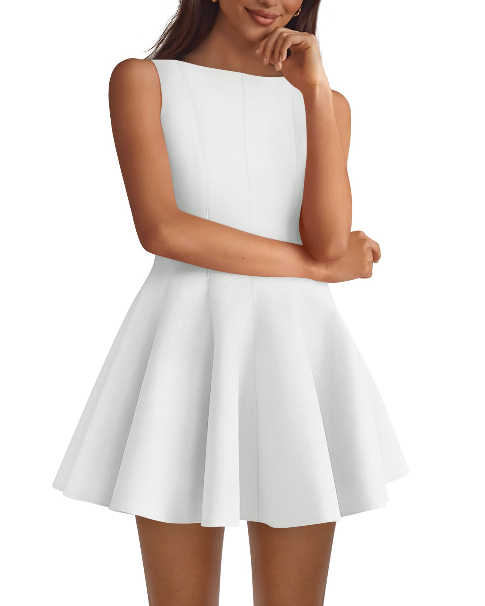 BTFBM Spring Dresses for Women 2026 Elegant Classy A Line Casual Graduation Business Work Party Cocktail Short Dress