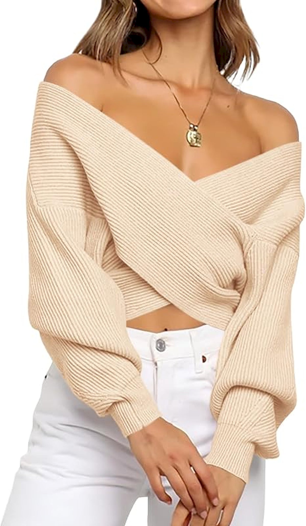 BTFBM Off The Shoulder Fall Sweaters for Women