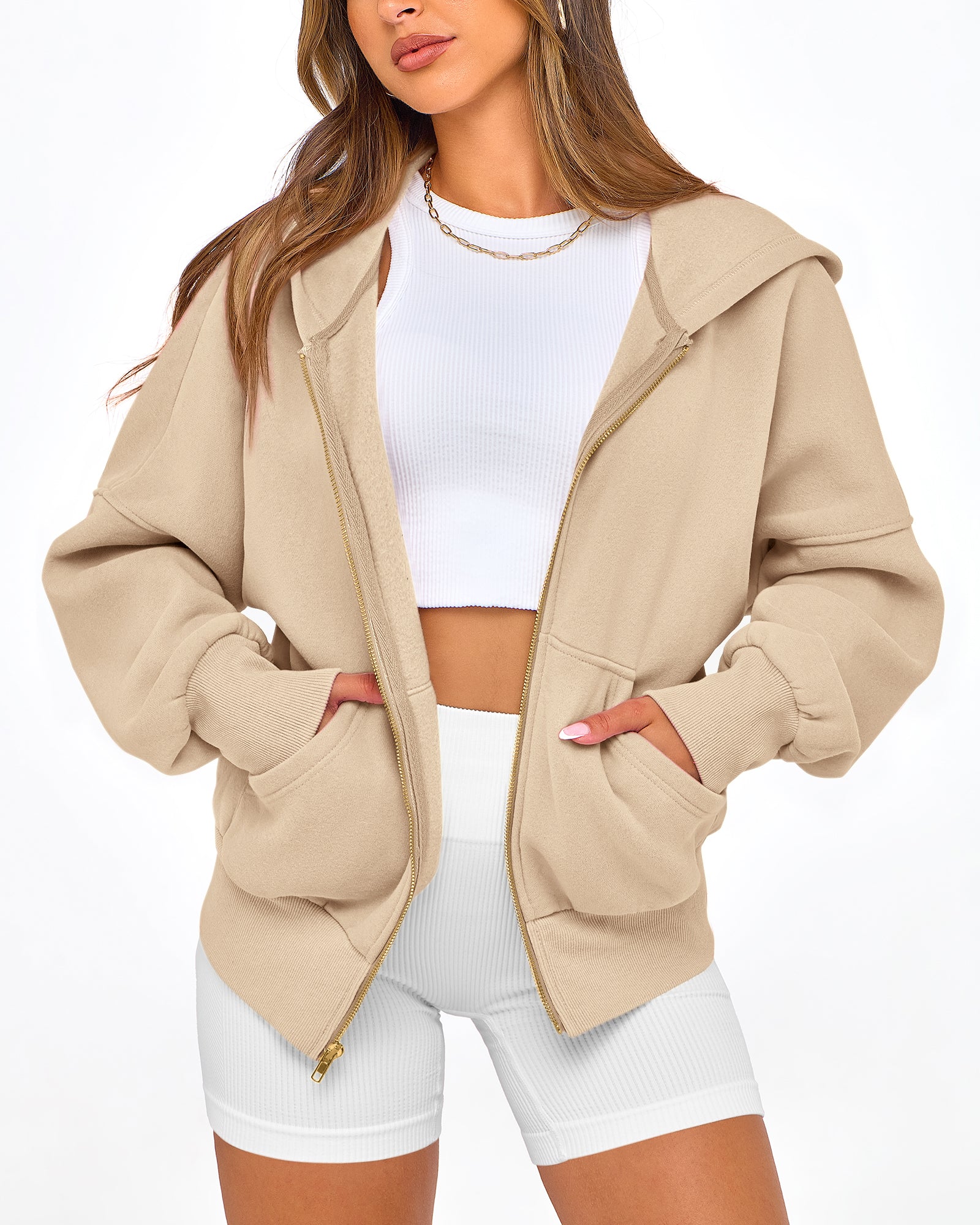 BTFBM Hoodies For Women Spring Clothing 2026 Long Sleeve Zip Up Fleece Fashion Sweatshirts Jacket Y2K Hoodie Fall Fashion