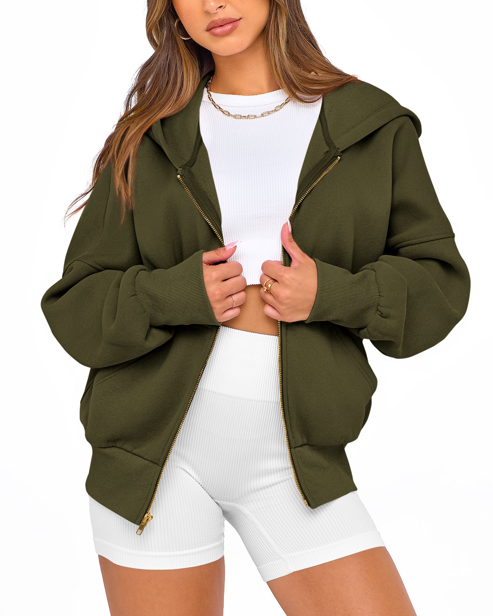 BTFBM Hoodies For Women Spring Clothing 2026 Long Sleeve Zip Up Fleece Fashion Sweatshirts Jacket Y2K Hoodie Fall Fashion