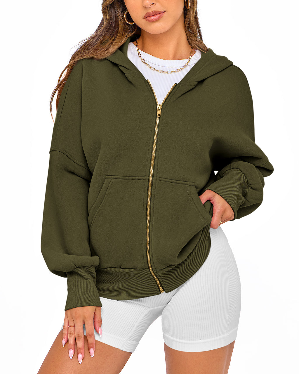 BTFBM Hoodies For Women Spring Clothing 2026 Long Sleeve Zip Up Fleece Fashion Sweatshirts Jacket Y2K Hoodie Fall Fashion