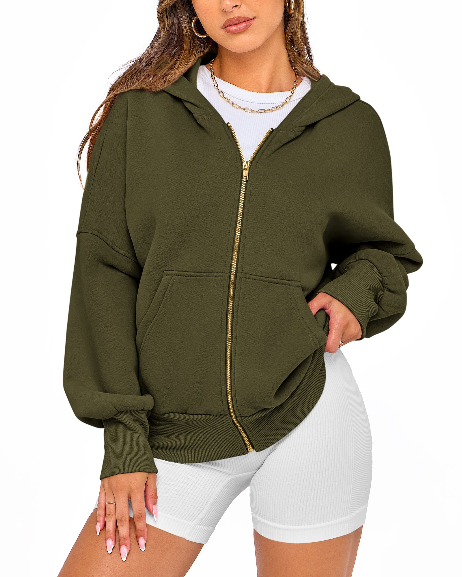 BTFBM Hoodies For Women Spring Clothing 2026 Long Sleeve Zip Up Fleece Fashion Sweatshirts Jacket Y2K Hoodie Fall Fashion