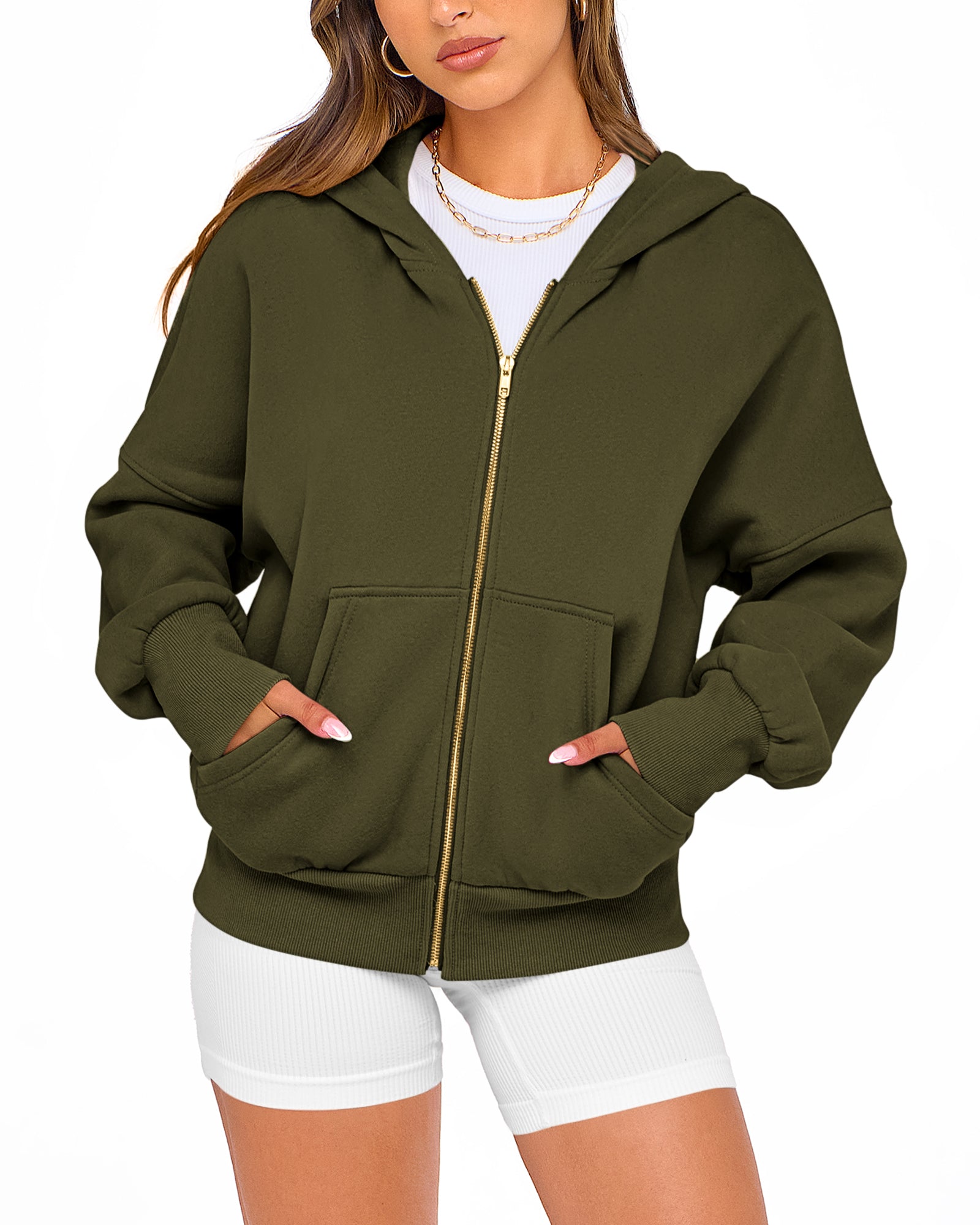 BTFBM Hoodies For Women Spring Clothing 2026 Long Sleeve Zip Up Fleece Fashion Sweatshirts Jacket Y2K Hoodie Fall Fashion