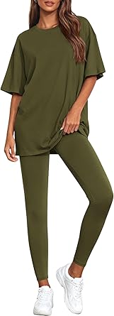 BTFBM Two Piece Lounge Set Women 2026 Spring Casual Oversized Shirts Leggings Matching Workout Airport Travel Outfits