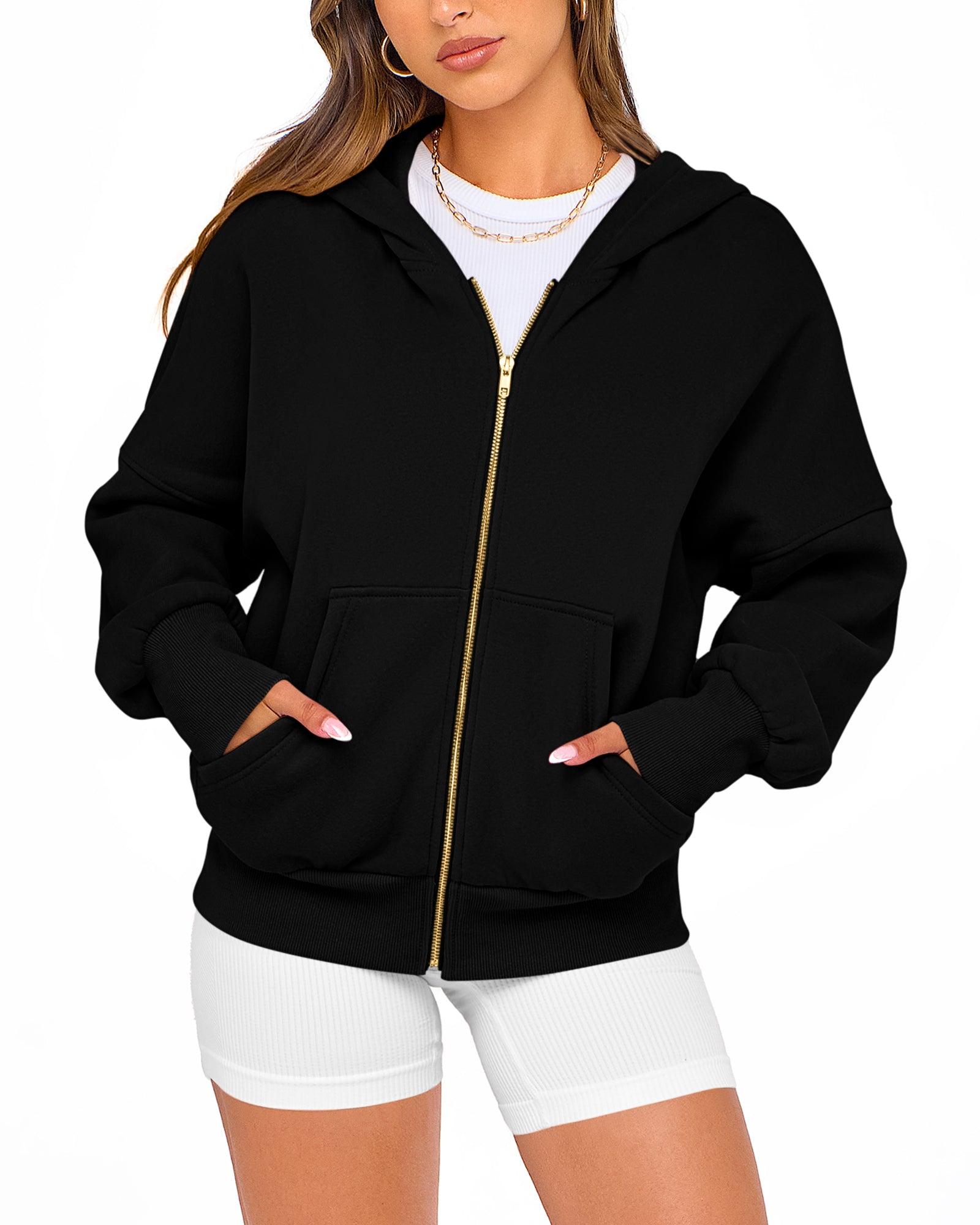 BTFBM Hoodies For Women Spring Clothing 2026 Long Sleeve Zip Up Fleece Fashion Sweatshirts Jacket Y2K Hoodie Fall Fashion