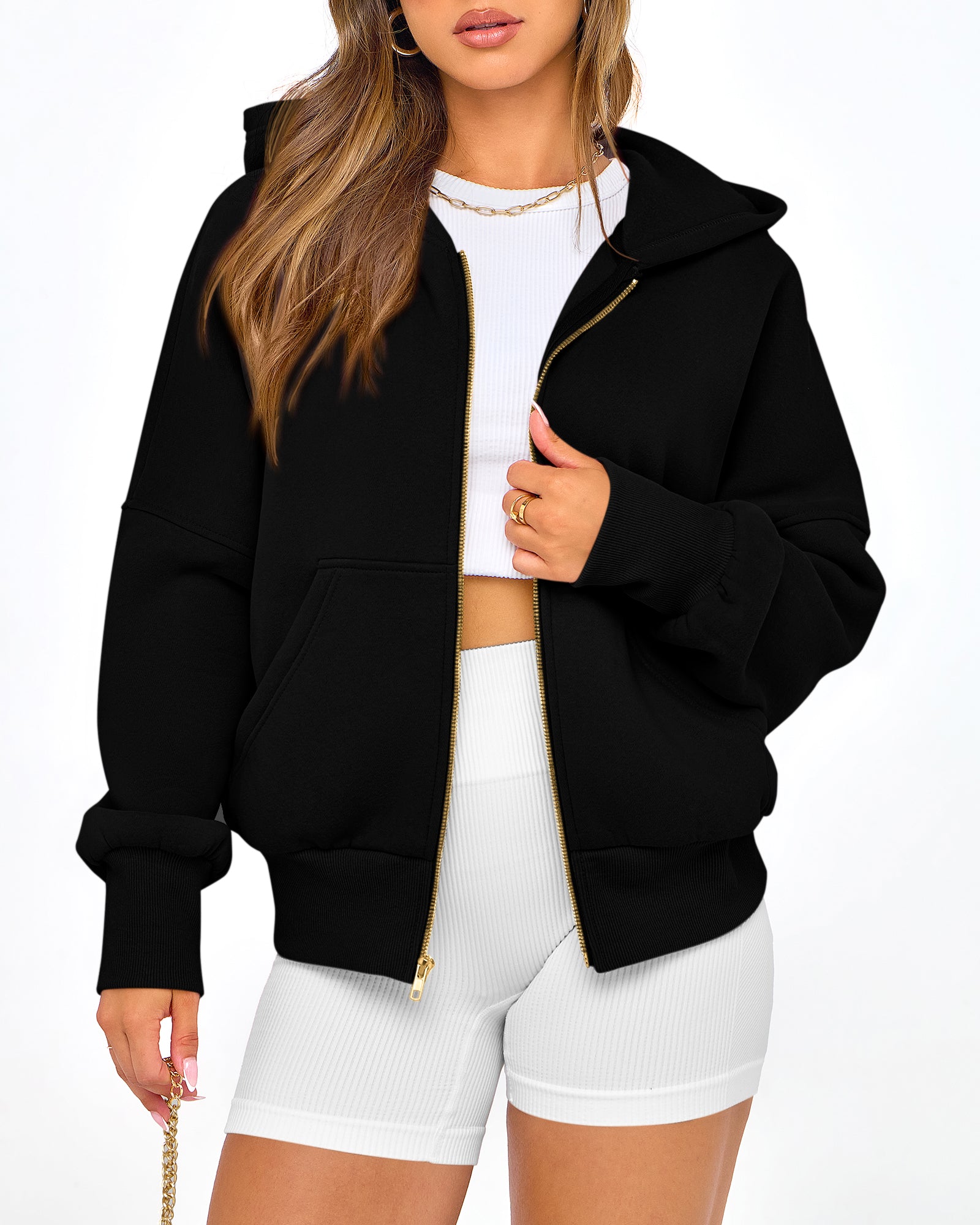 BTFBM Hoodies For Women Spring Clothing 2026 Long Sleeve Zip Up Fleece Fashion Sweatshirts Jacket Y2K Hoodie Fall Fashion