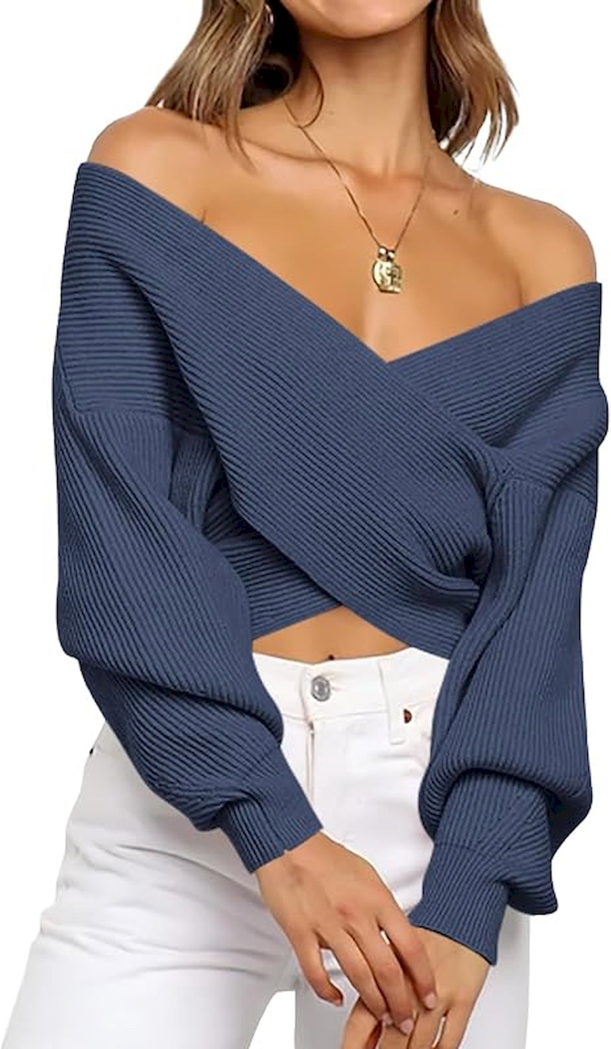 BTFBM Off The Shoulder Fall Sweaters for Women