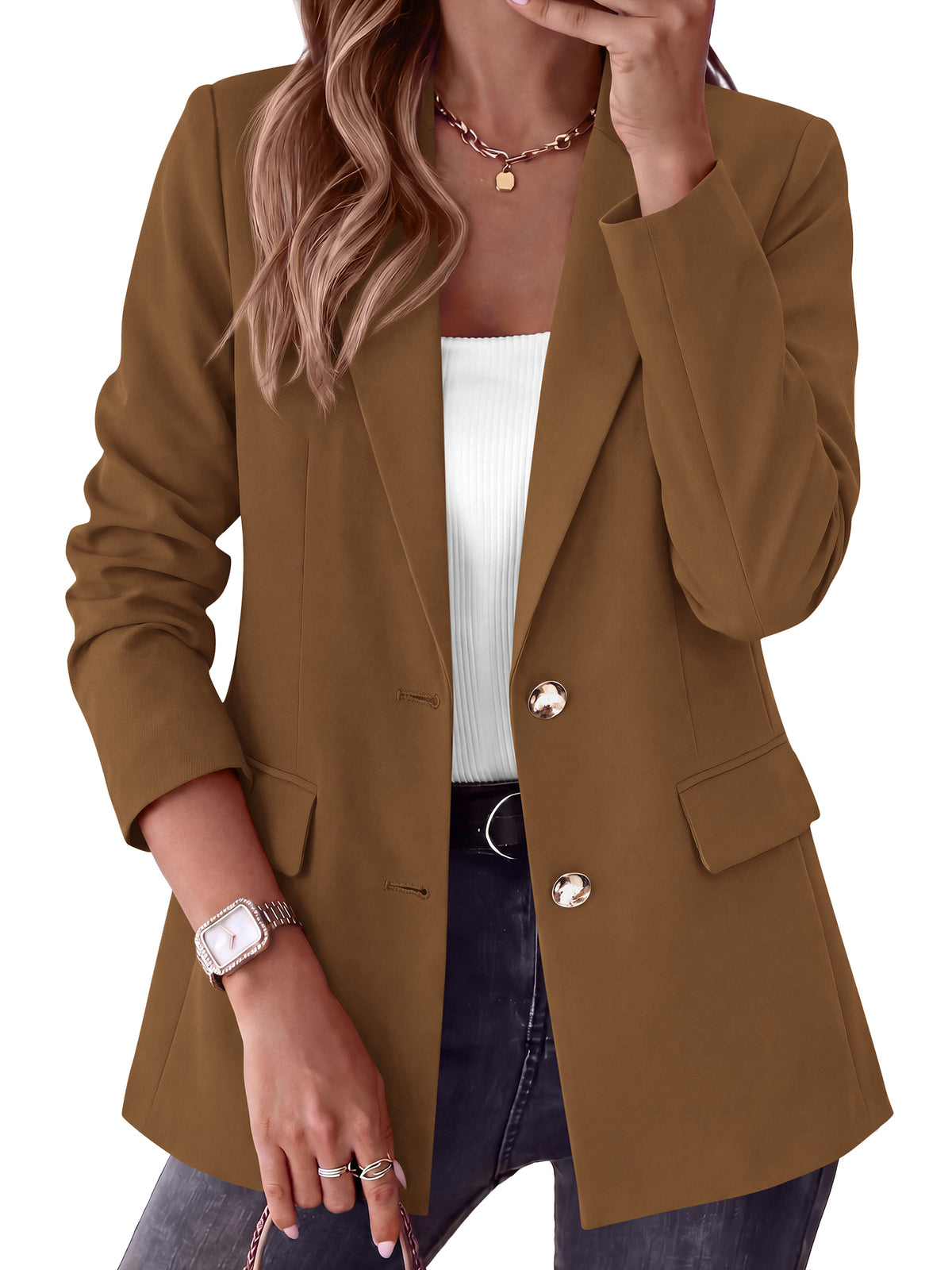 BTFBM Blazers for Women Business Casual Outfits Work Fall Clothes 2026