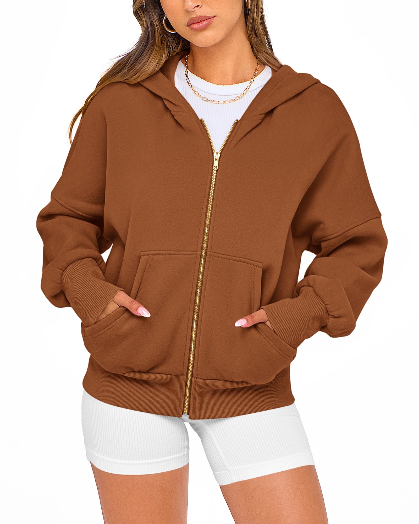 BTFBM Hoodies For Women Spring Clothing 2026 Long Sleeve Zip Up Fleece Fashion Sweatshirts Jacket Y2K Hoodie Fall Fashion