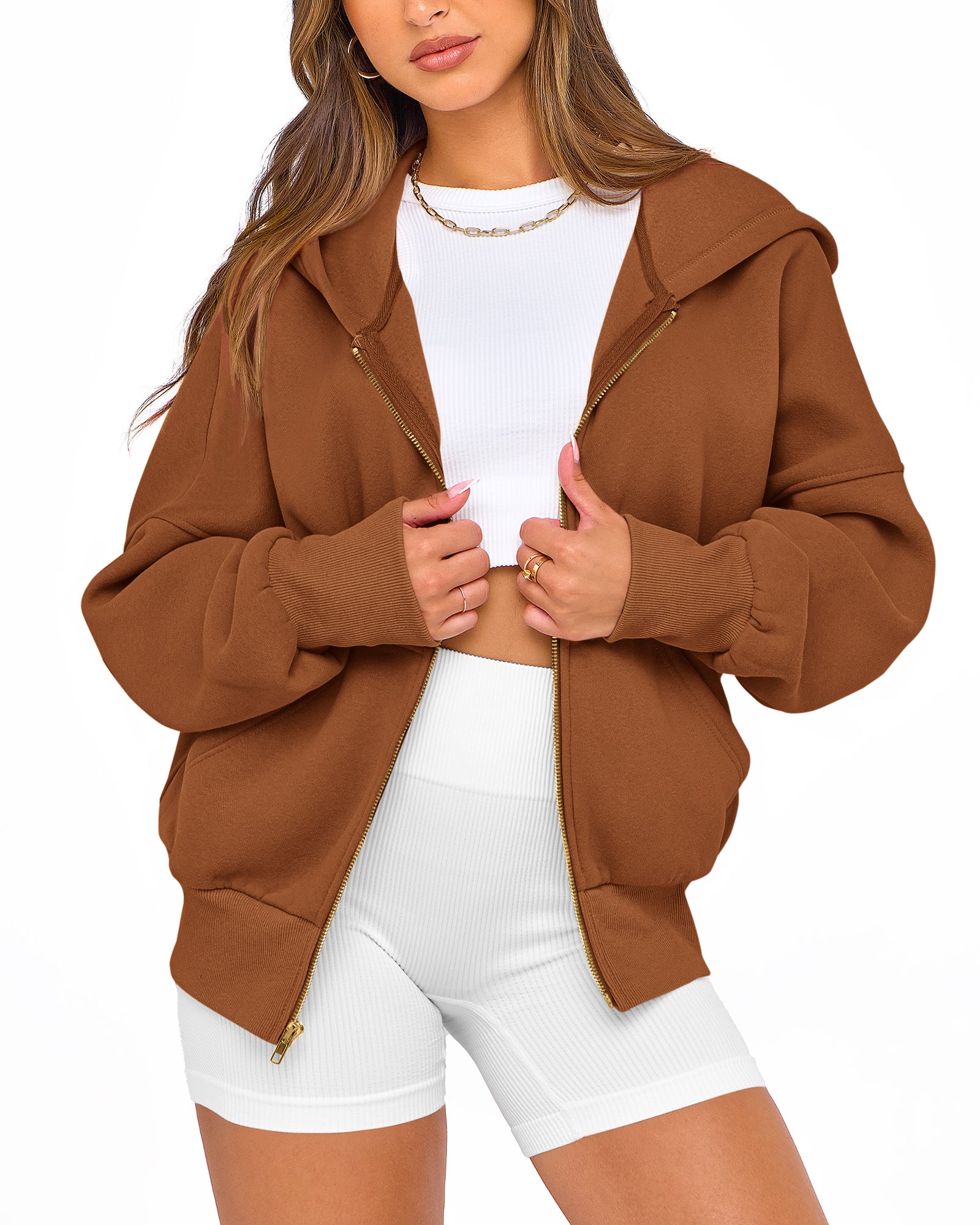 BTFBM Hoodies For Women Spring Clothing 2026 Long Sleeve Zip Up Fleece Fashion Sweatshirts Jacket Y2K Hoodie Fall Fashion