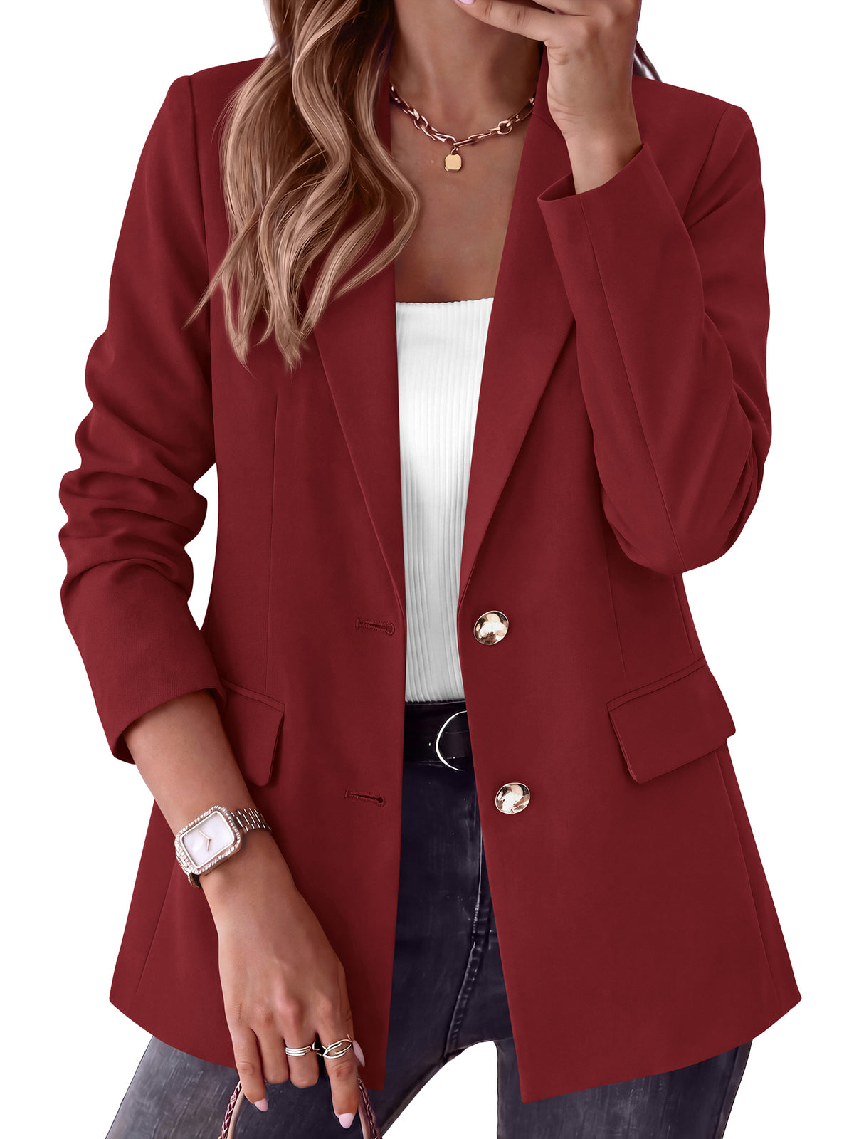 BTFBM Blazers for Women Business Casual Outfits Work Fall Clothes 2026