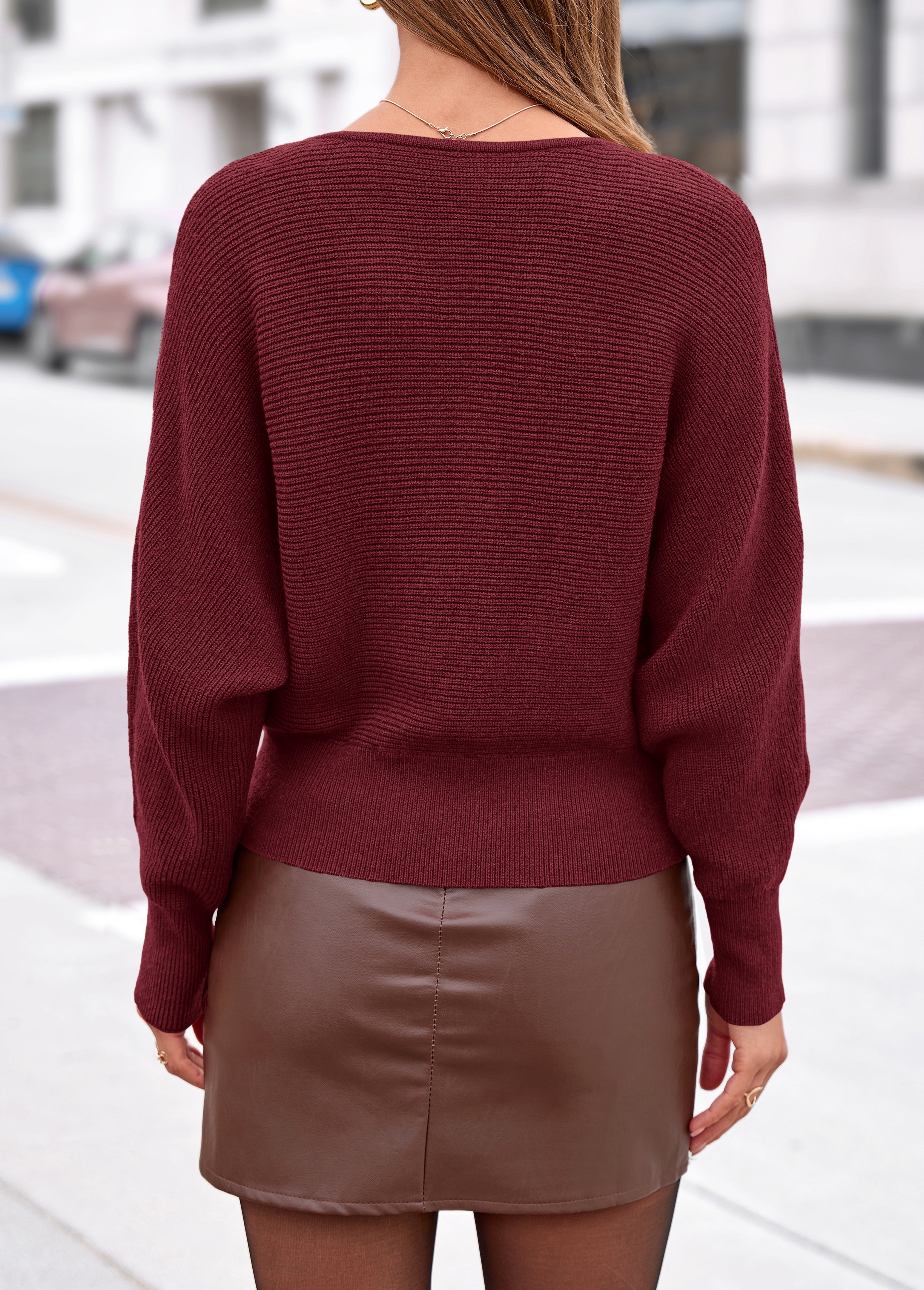 BTFBM Wrap Cross Ribbed Knit Cropped Sweaters for Women 2026 | V Neck Cozy Sweater With Safe Snap,Long Sleeve Fall Clothes Winter Clothing,Holiday Outfits Christmas Thanksgiving Halloween