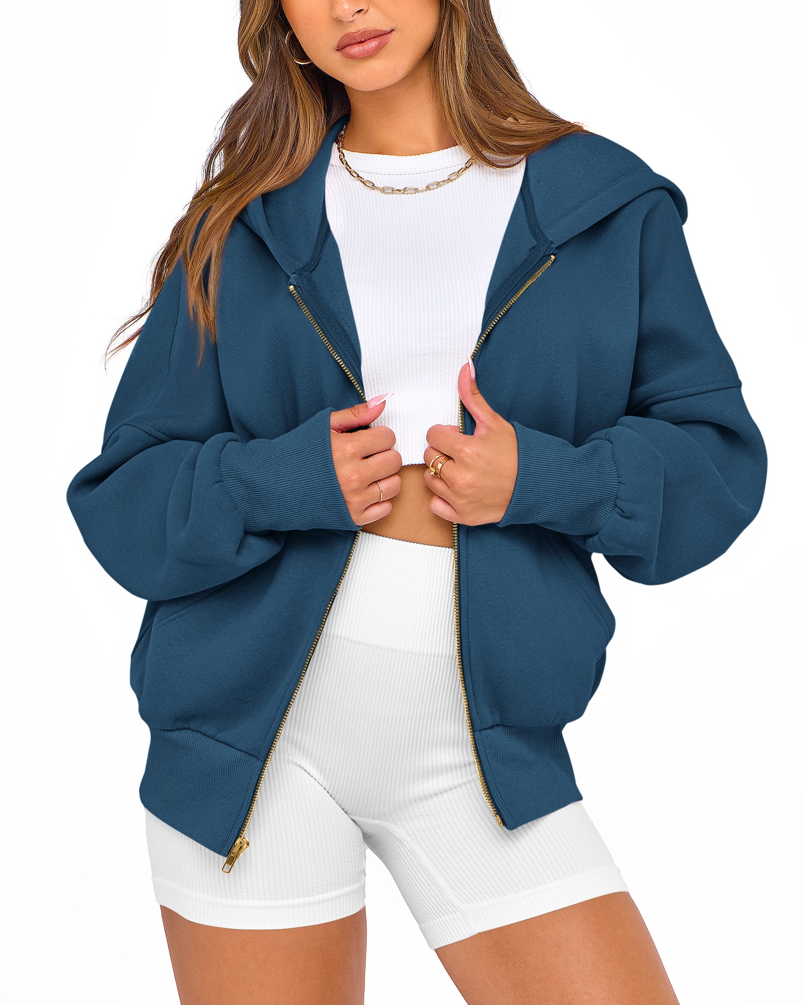 BTFBM Hoodies For Women Spring Clothing 2026 Long Sleeve Zip Up Fleece Fashion Sweatshirts Jacket Y2K Hoodie Fall Fashion