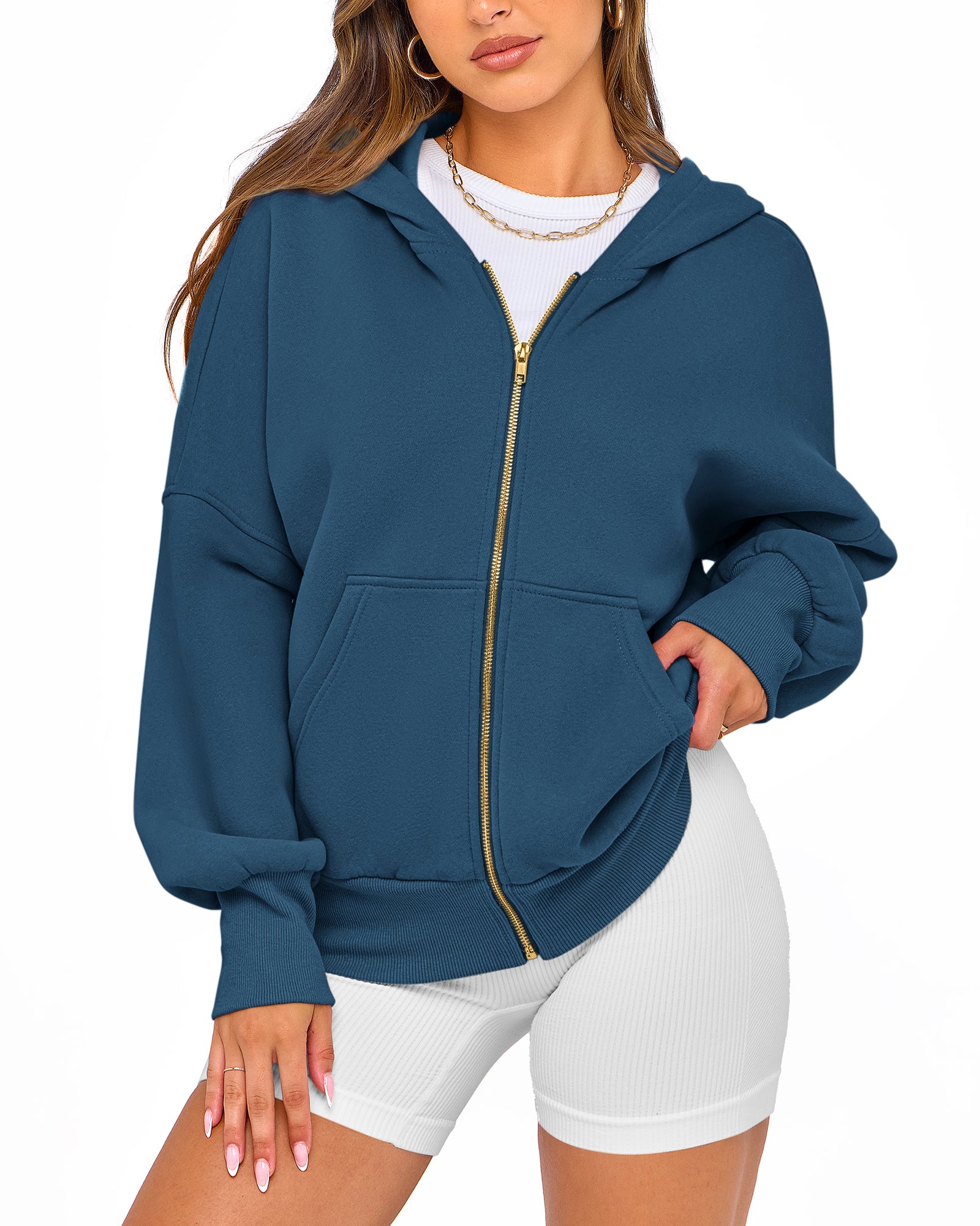 BTFBM Hoodies For Women Spring Clothing 2026 Long Sleeve Zip Up Fleece Fashion Sweatshirts Jacket Y2K Hoodie Fall Fashion