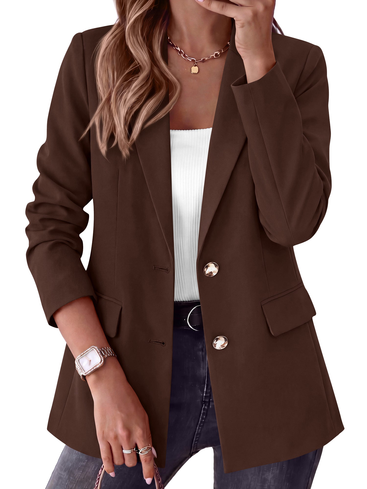BTFBM Blazers for Women Business Casual Outfits Work Fall Clothes 2026
