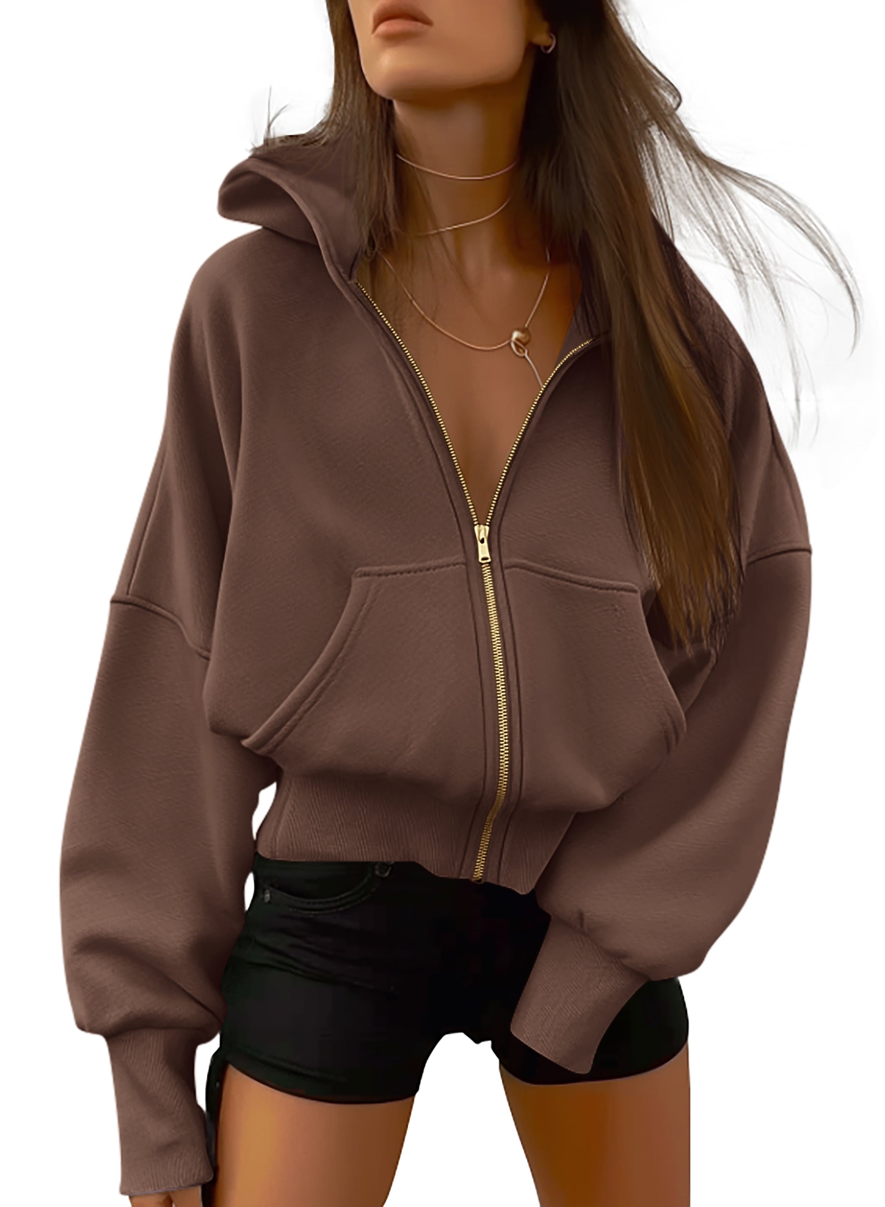 BTFBM Hoodies For Women Spring Clothing 2026 Long Sleeve Zip Up Fleece Fashion Sweatshirts Jacket Y2K Hoodie Fall Fashion
