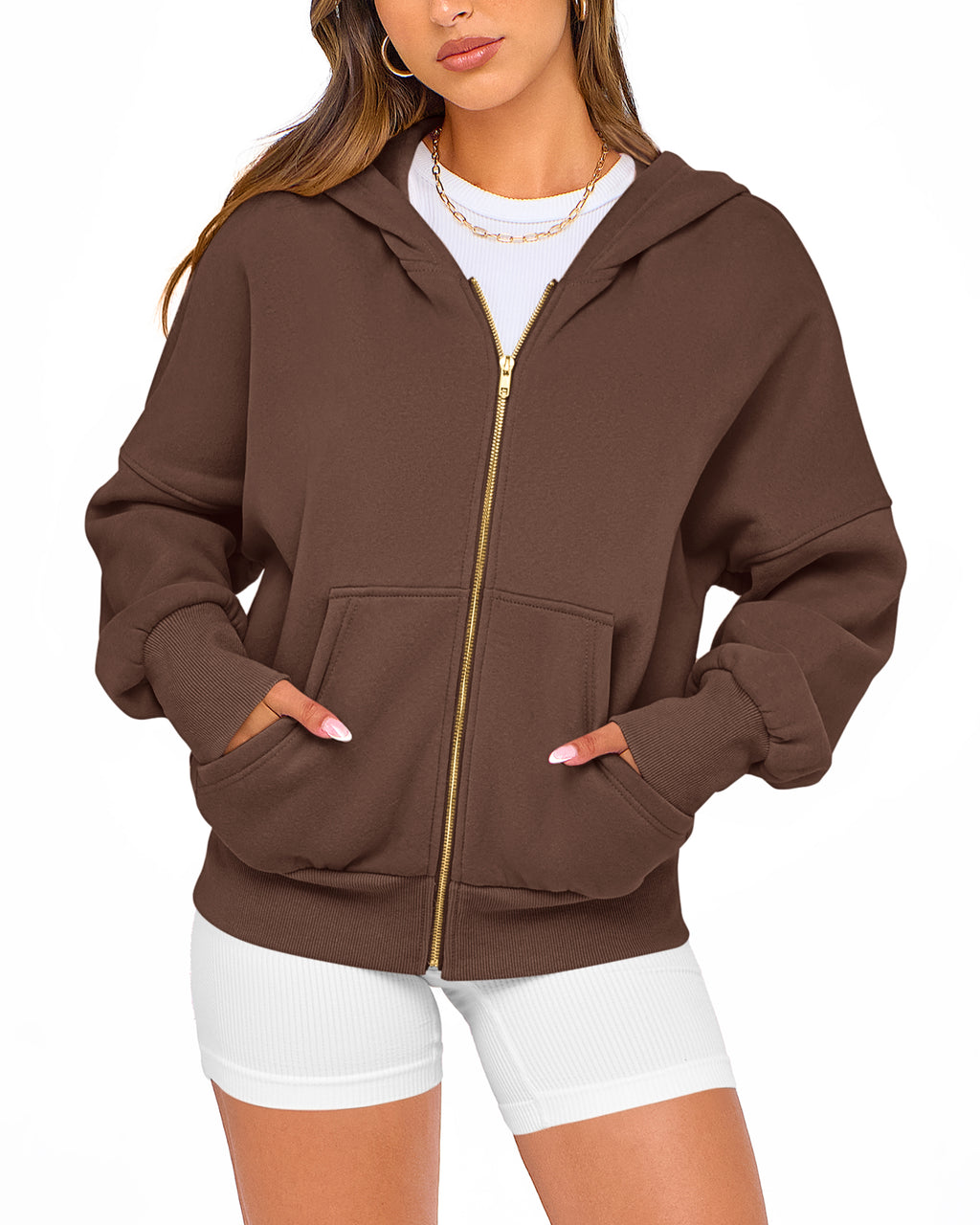 BTFBM Hoodies For Women Spring Clothing 2026 Long Sleeve Zip Up Fleece Fashion Sweatshirts Jacket Y2K Hoodie Fall Fashion
