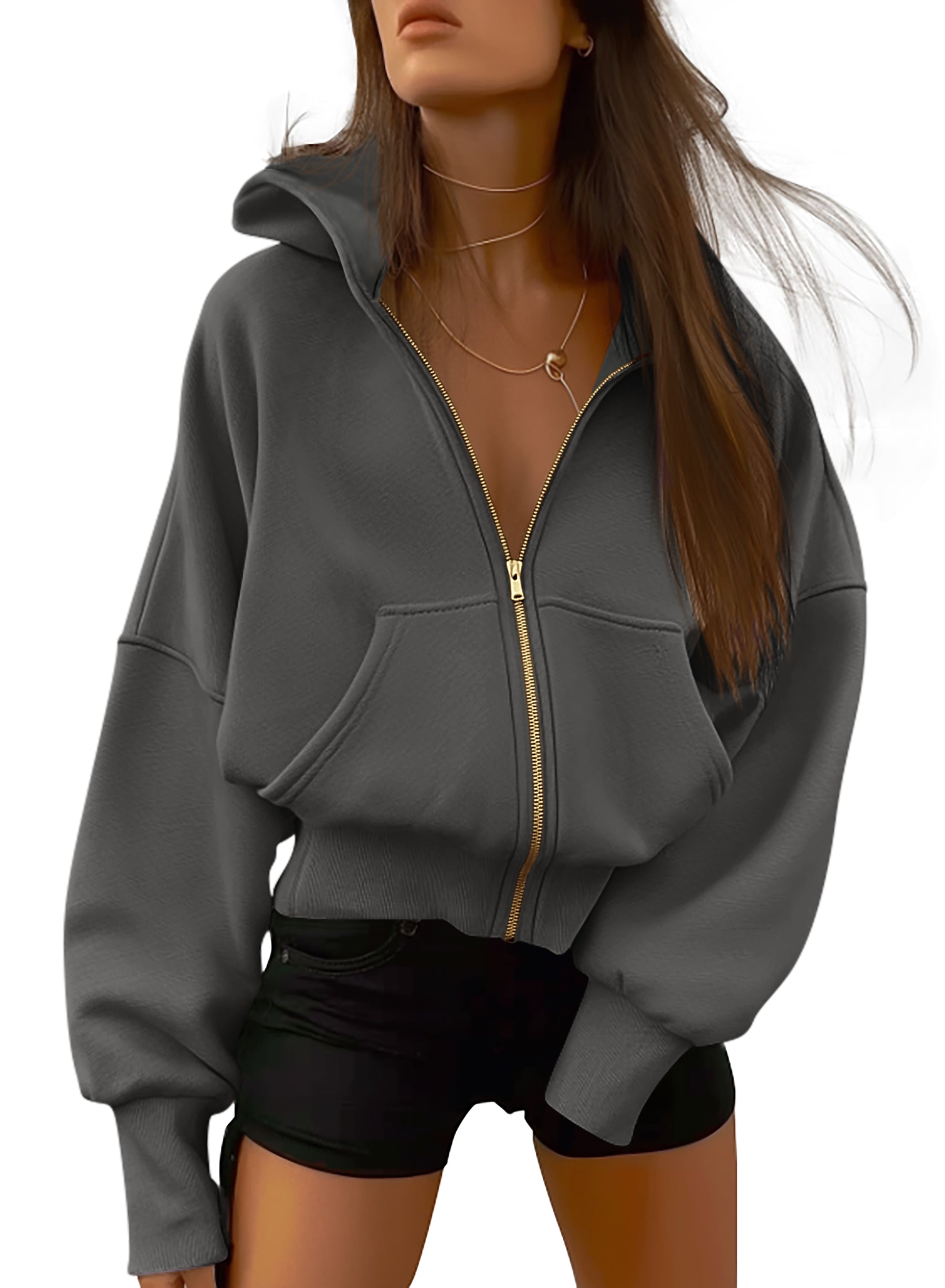 BTFBM Hoodies For Women Spring Clothing 2026 Long Sleeve Zip Up Fleece Fashion Sweatshirts Jacket Y2K Hoodie Fall Fashion