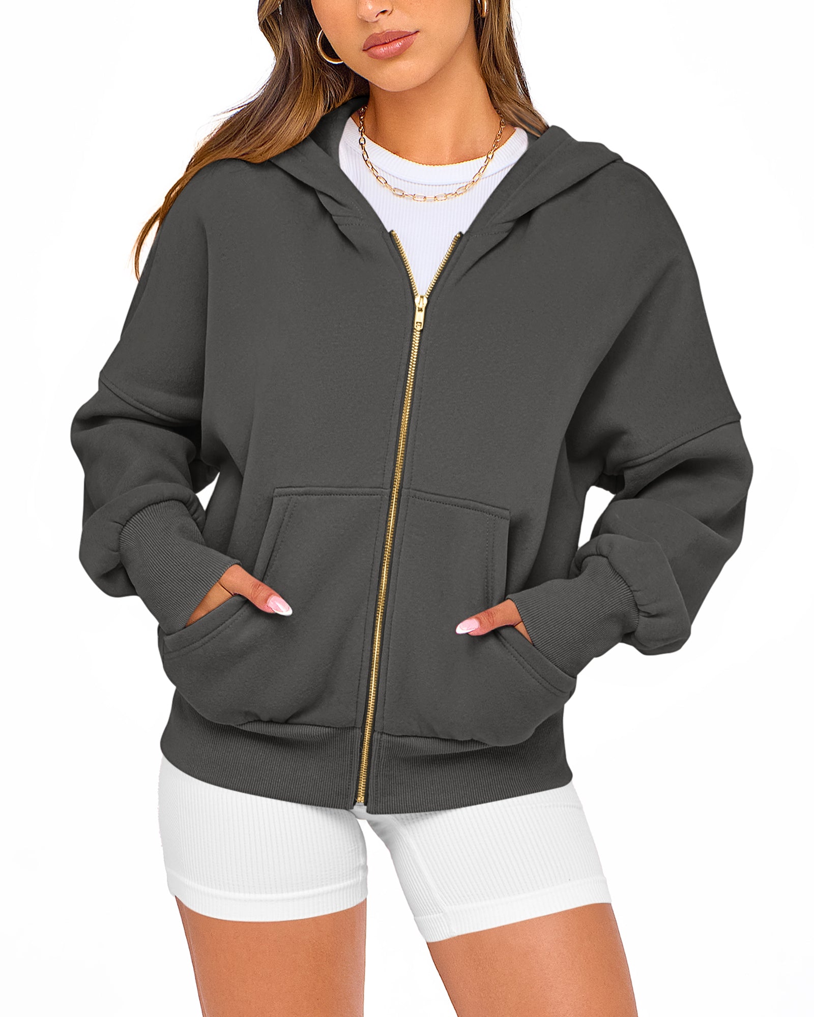 BTFBM Hoodies For Women Spring Clothing 2026 Long Sleeve Zip Up Fleece Fashion Sweatshirts Jacket Y2K Hoodie Fall Fashion