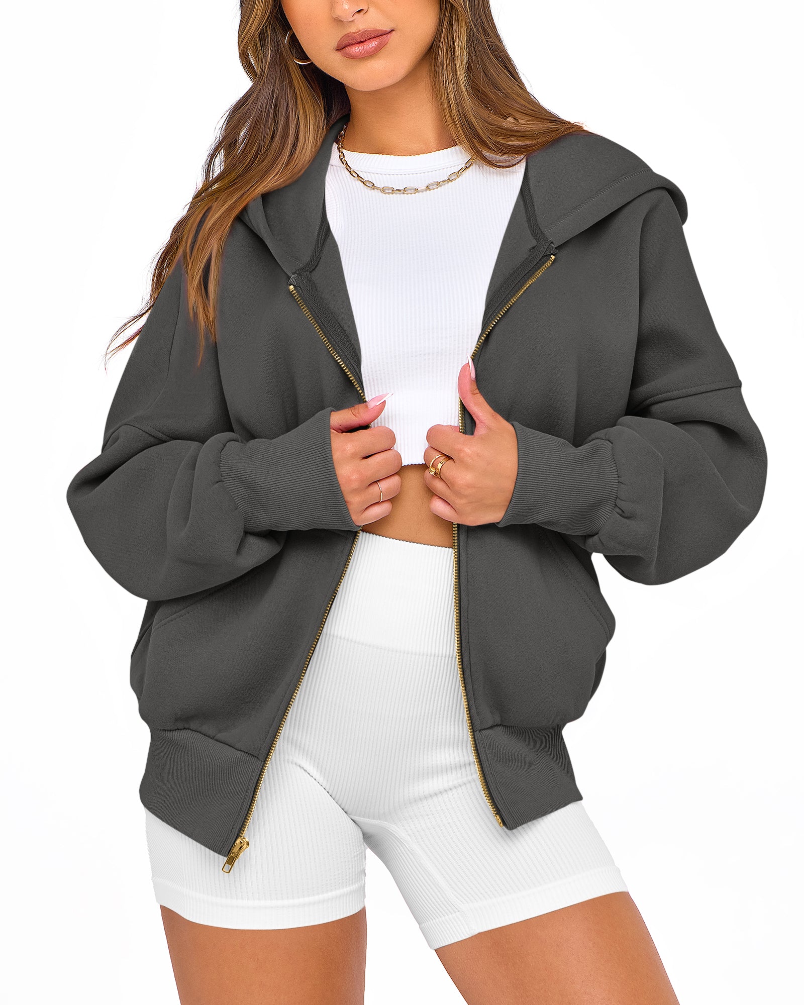 BTFBM Hoodies For Women Spring Clothing 2026 Long Sleeve Zip Up Fleece Fashion Sweatshirts Jacket Y2K Hoodie Fall Fashion