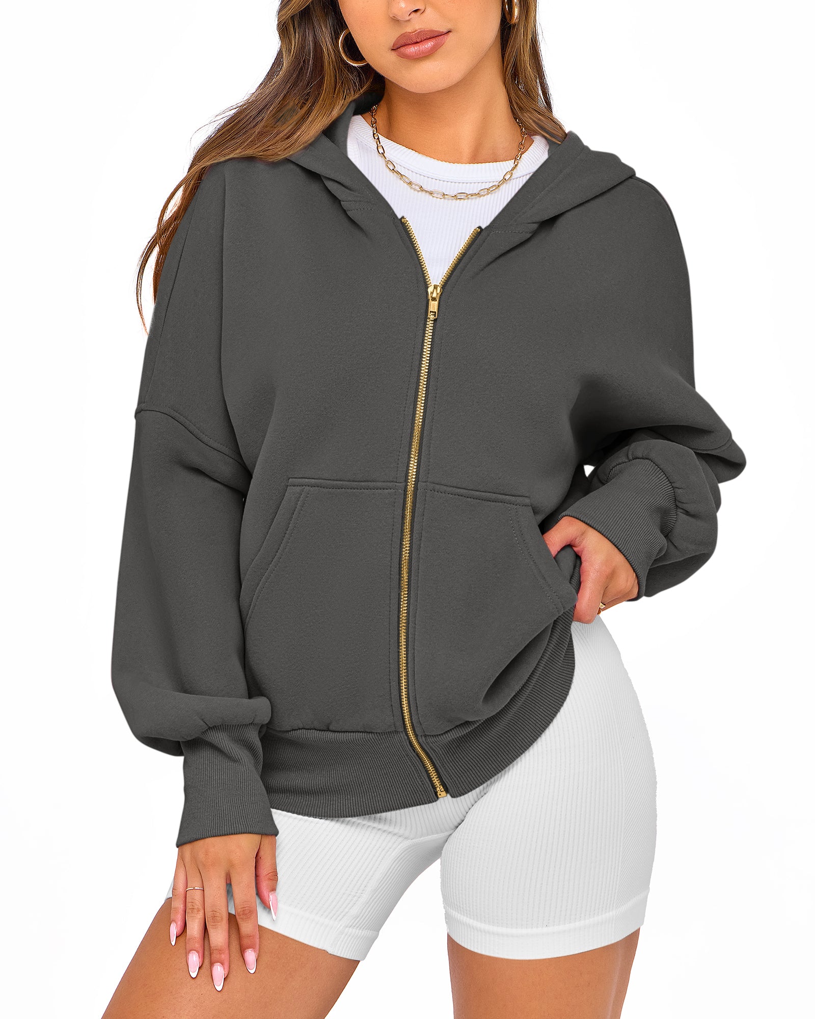 BTFBM Hoodies For Women Spring Clothing 2026 Long Sleeve Zip Up Fleece Fashion Sweatshirts Jacket Y2K Hoodie Fall Fashion