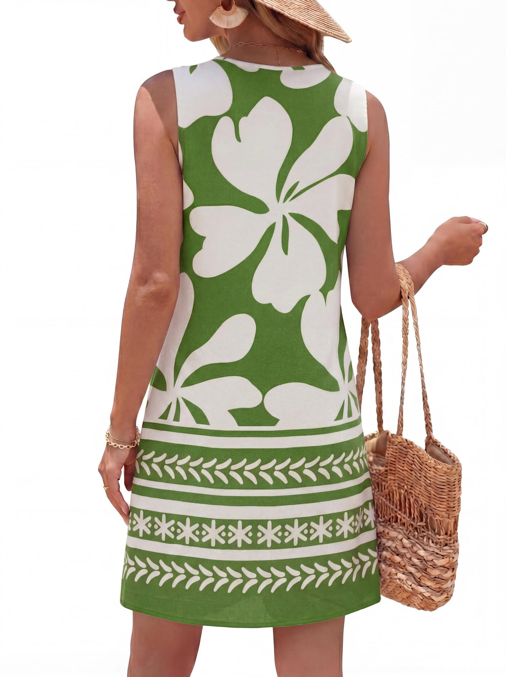 BTFBM Casual Summer Dresses for Women 2026 Spring Sleeveless Boho Floral Tank Mini Sun Dress Beach Vacation Sundresses