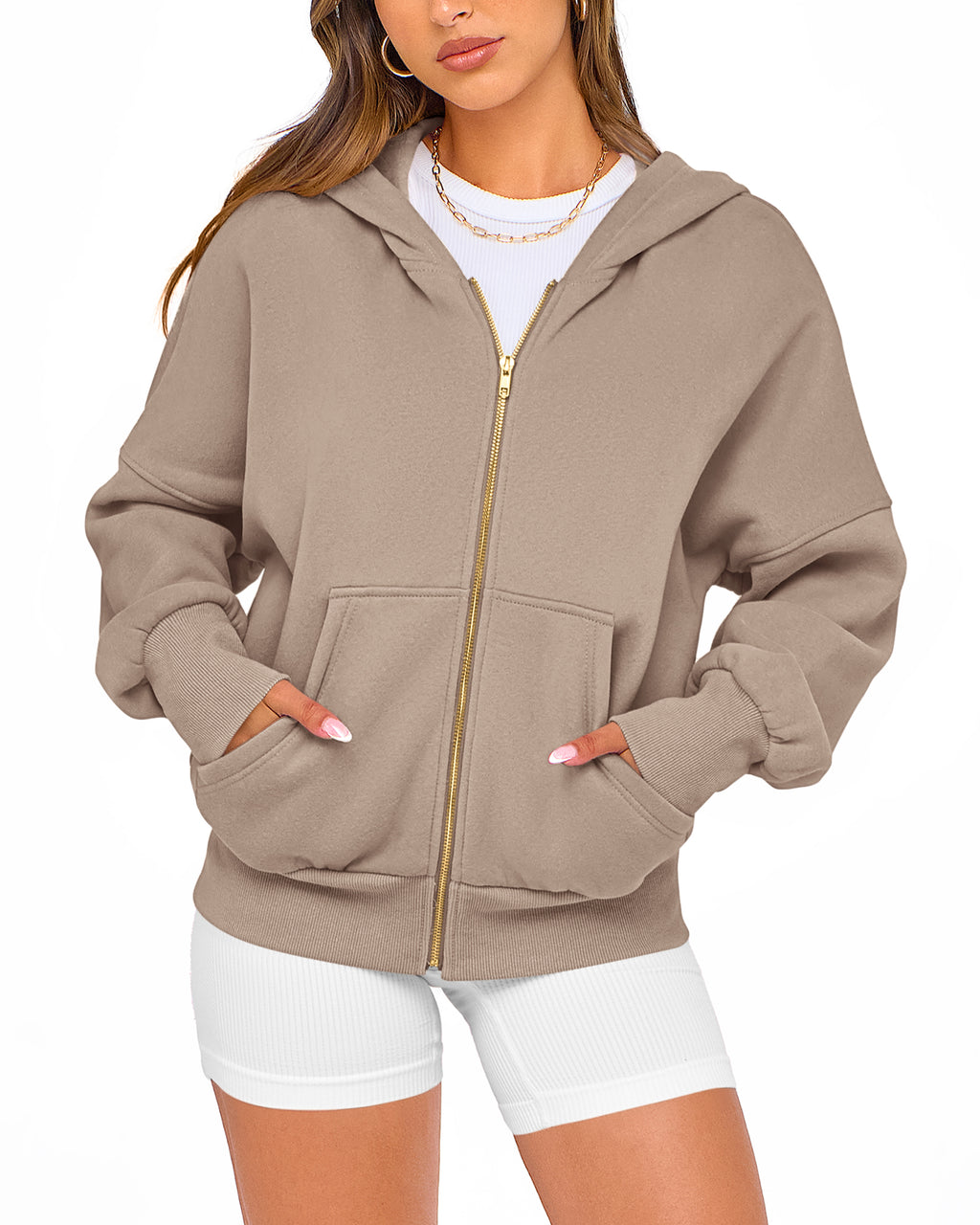 BTFBM Hoodies For Women Spring Clothing 2026 Long Sleeve Zip Up Fleece Fashion Sweatshirts Jacket Y2K Hoodie Fall Fashion