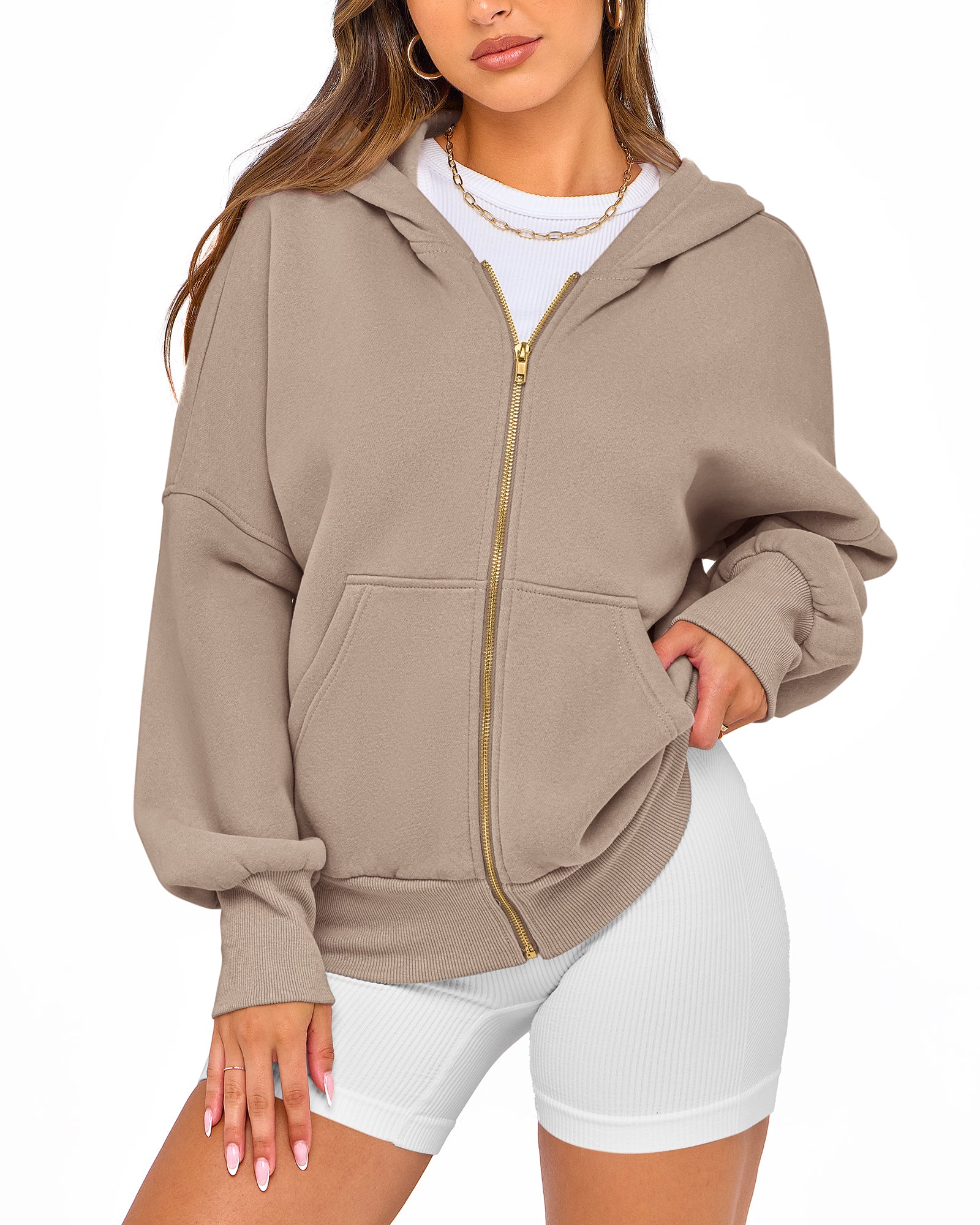BTFBM Hoodies For Women Spring Clothing 2026 Long Sleeve Zip Up Fleece Fashion Sweatshirts Jacket Y2K Hoodie Fall Fashion