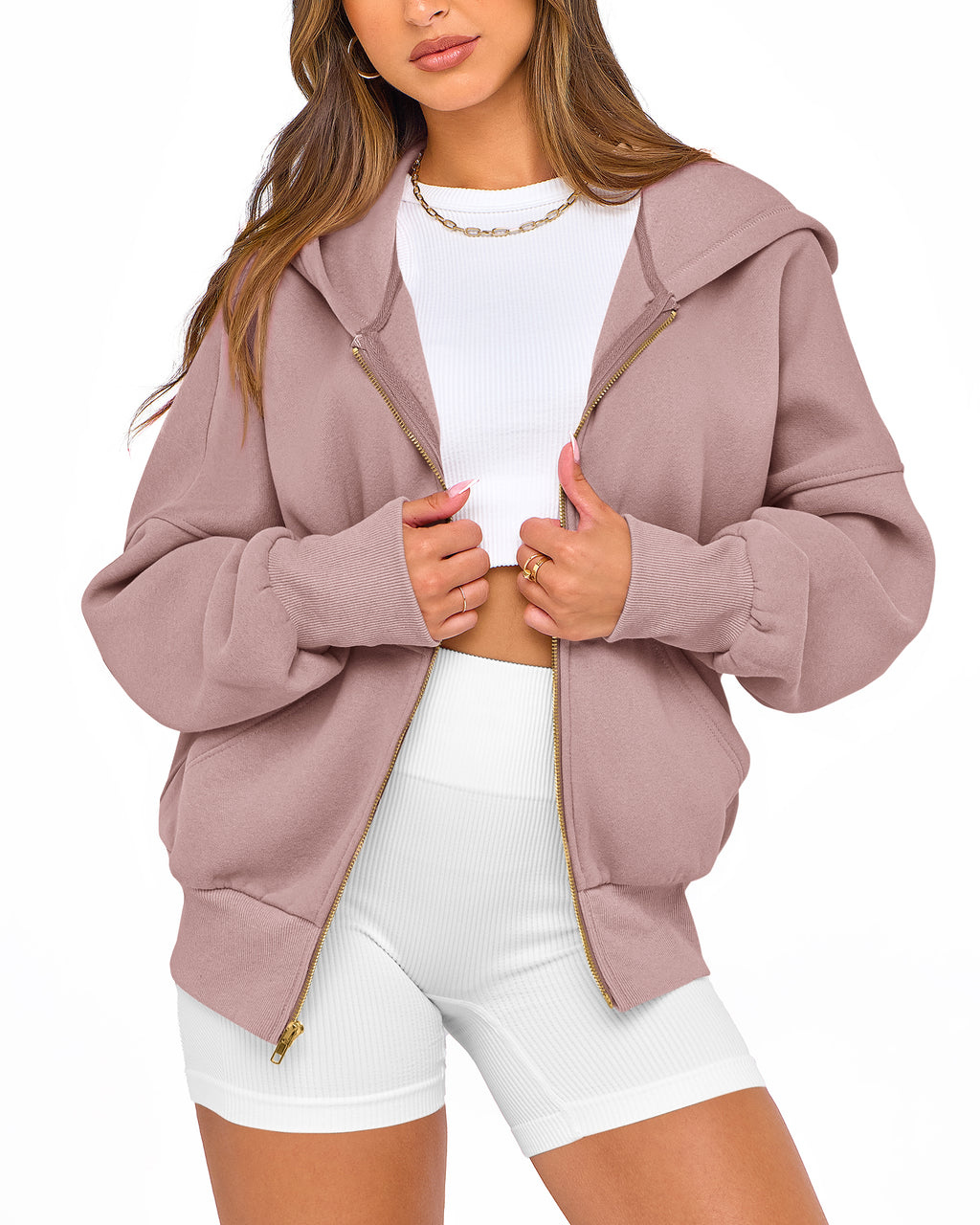 BTFBM Hoodies For Women Spring Clothing 2026 Long Sleeve Zip Up Fleece Fashion Sweatshirts Jacket Y2K Hoodie Fall Fashion