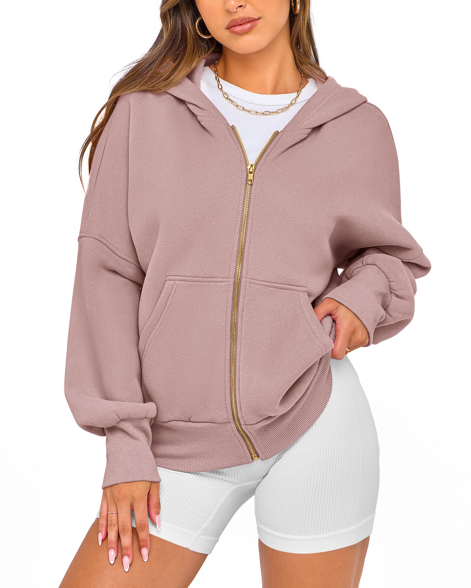 BTFBM Hoodies For Women Spring Clothing 2026 Long Sleeve Zip Up Fleece Fashion Sweatshirts Jacket Y2K Hoodie Fall Fashion