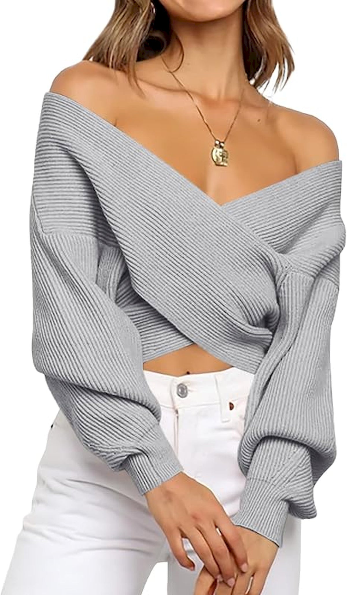 BTFBM Off The Shoulder Fall Sweaters for Women