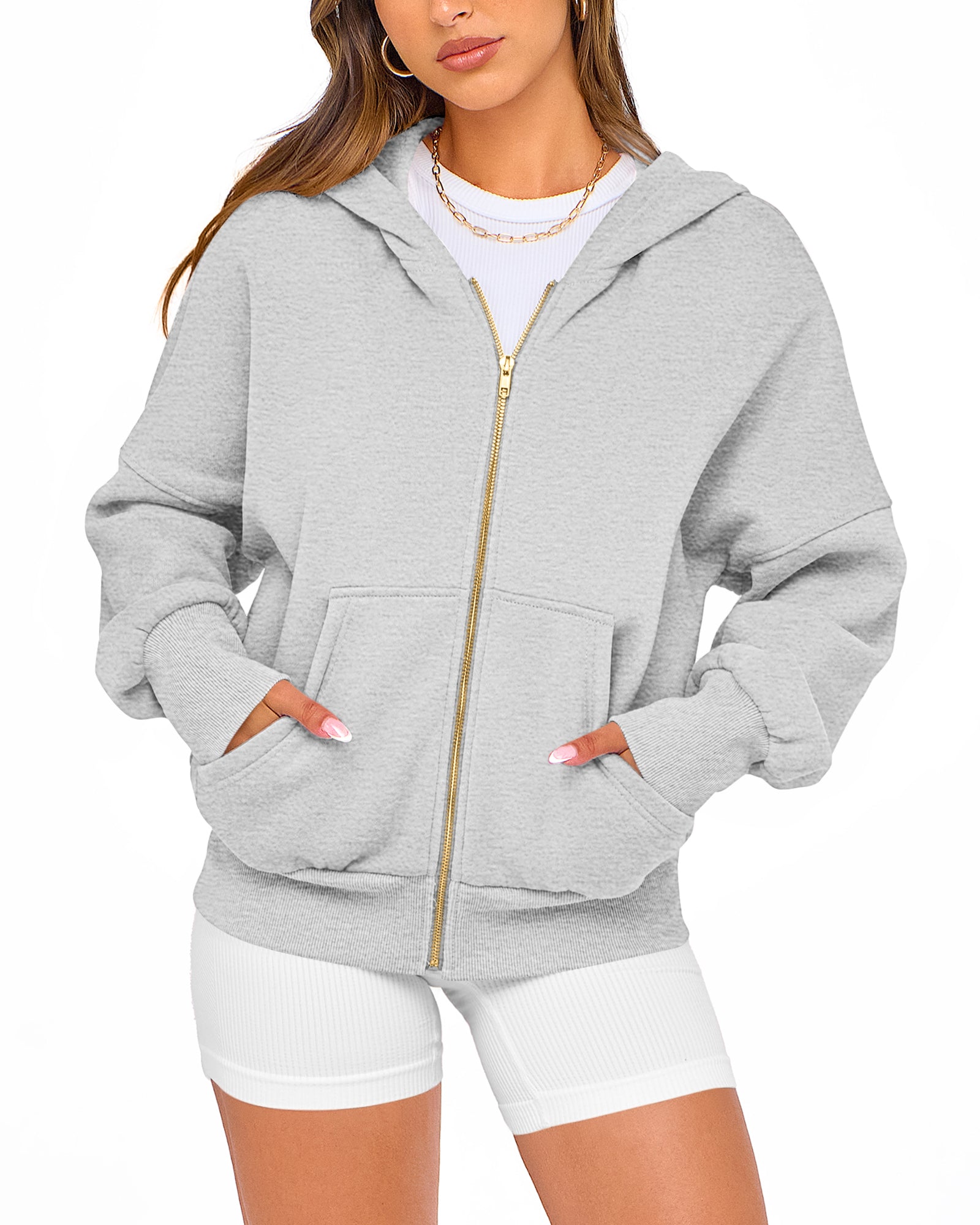 BTFBM Hoodies For Women Spring Clothing 2026 Long Sleeve Zip Up Fleece Fashion Sweatshirts Jacket Y2K Hoodie Fall Fashion