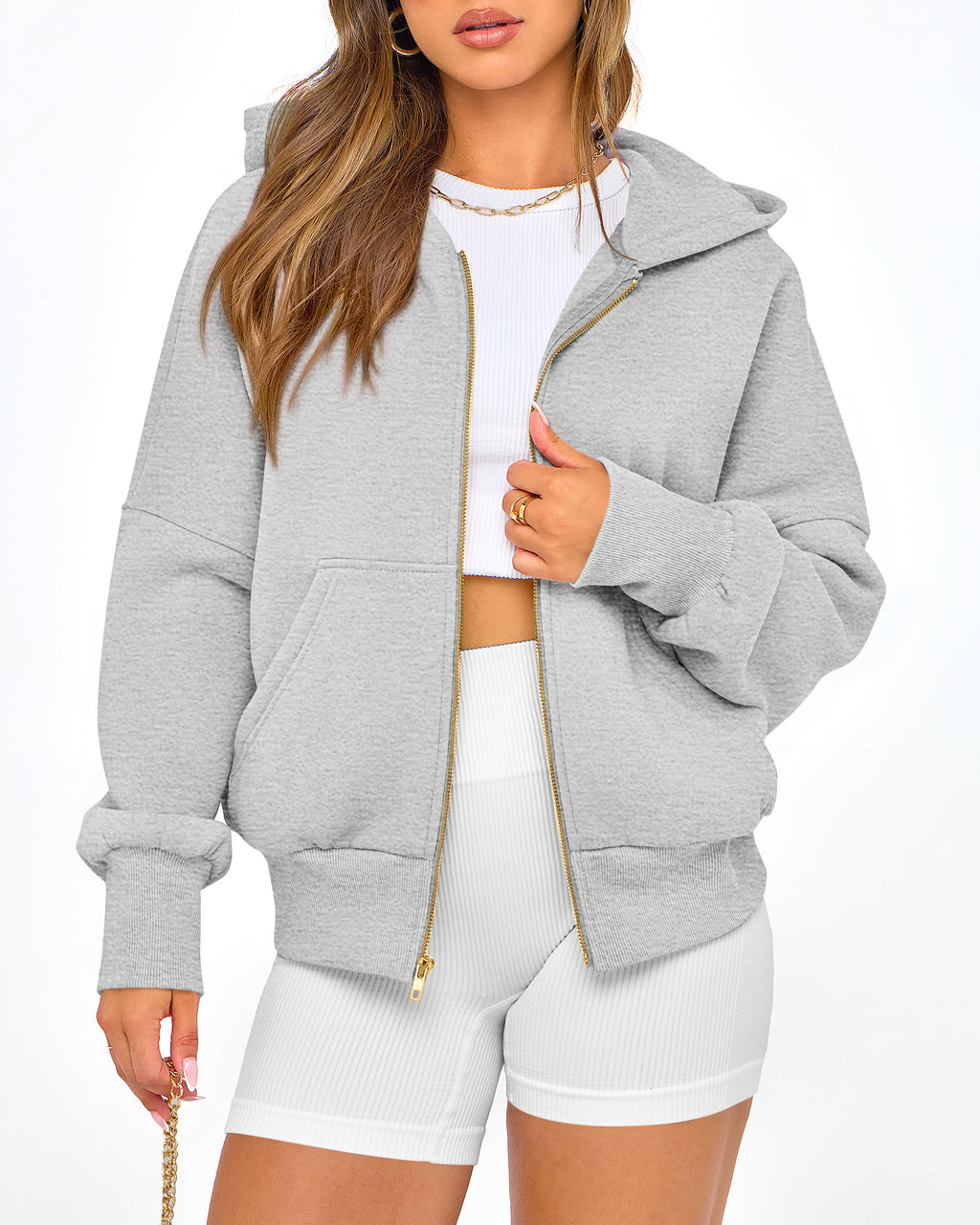 BTFBM Hoodies For Women Spring Clothing 2026 Long Sleeve Zip Up Fleece Fashion Sweatshirts Jacket Y2K Hoodie Fall Fashion