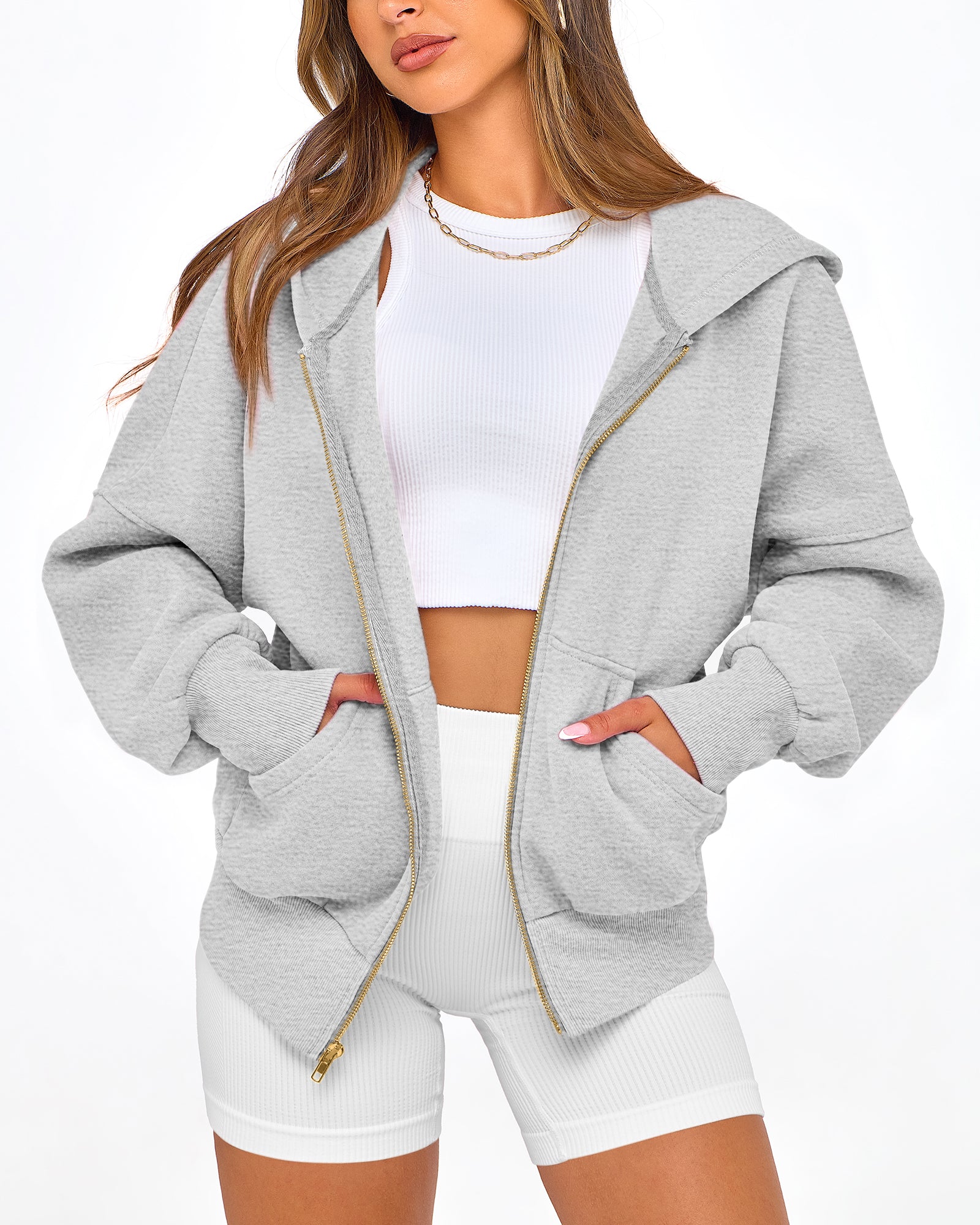 BTFBM Hoodies For Women Spring Clothing 2026 Long Sleeve Zip Up Fleece Fashion Sweatshirts Jacket Y2K Hoodie Fall Fashion