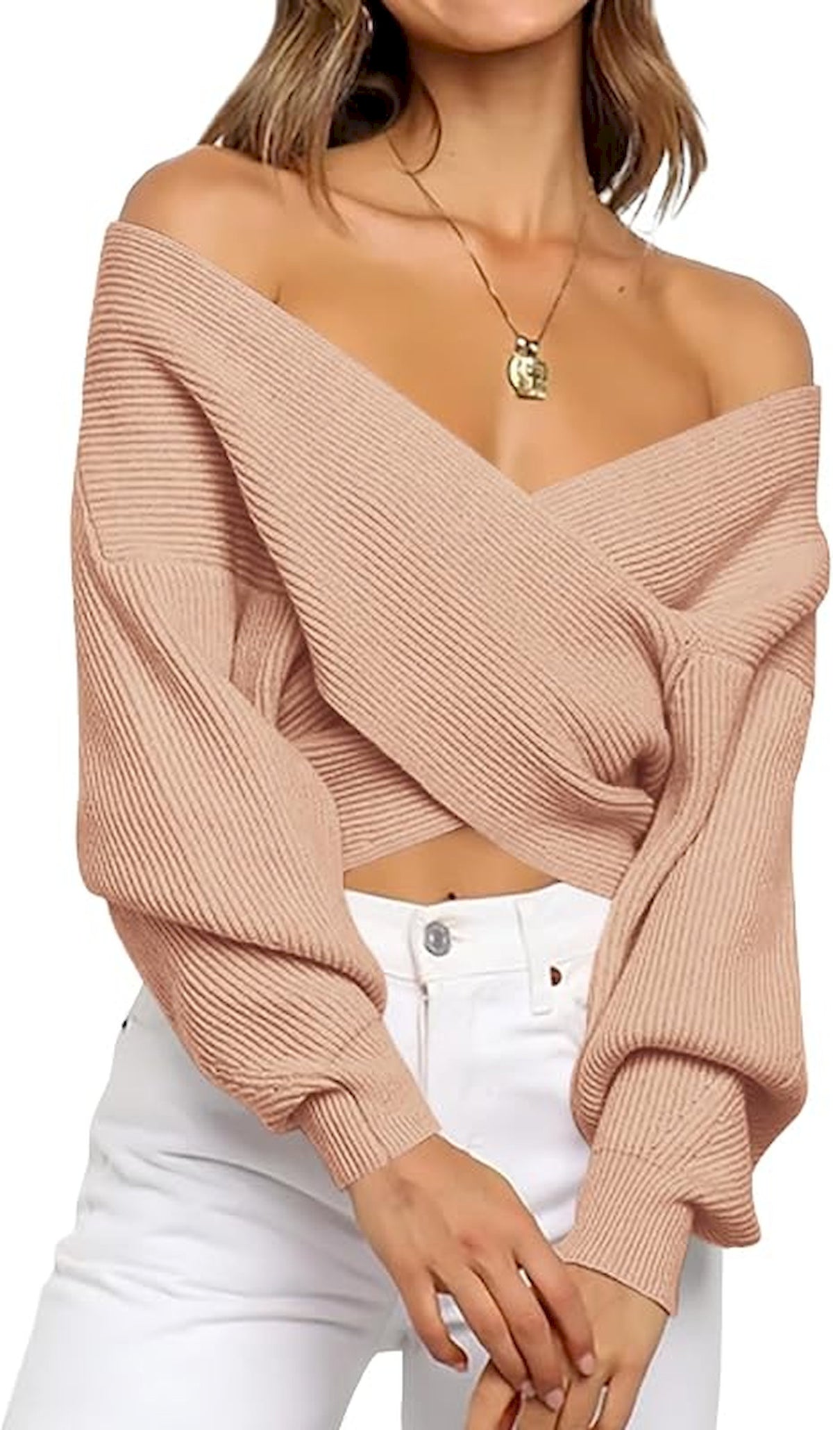 BTFBM Off The Shoulder Fall Sweaters for Women