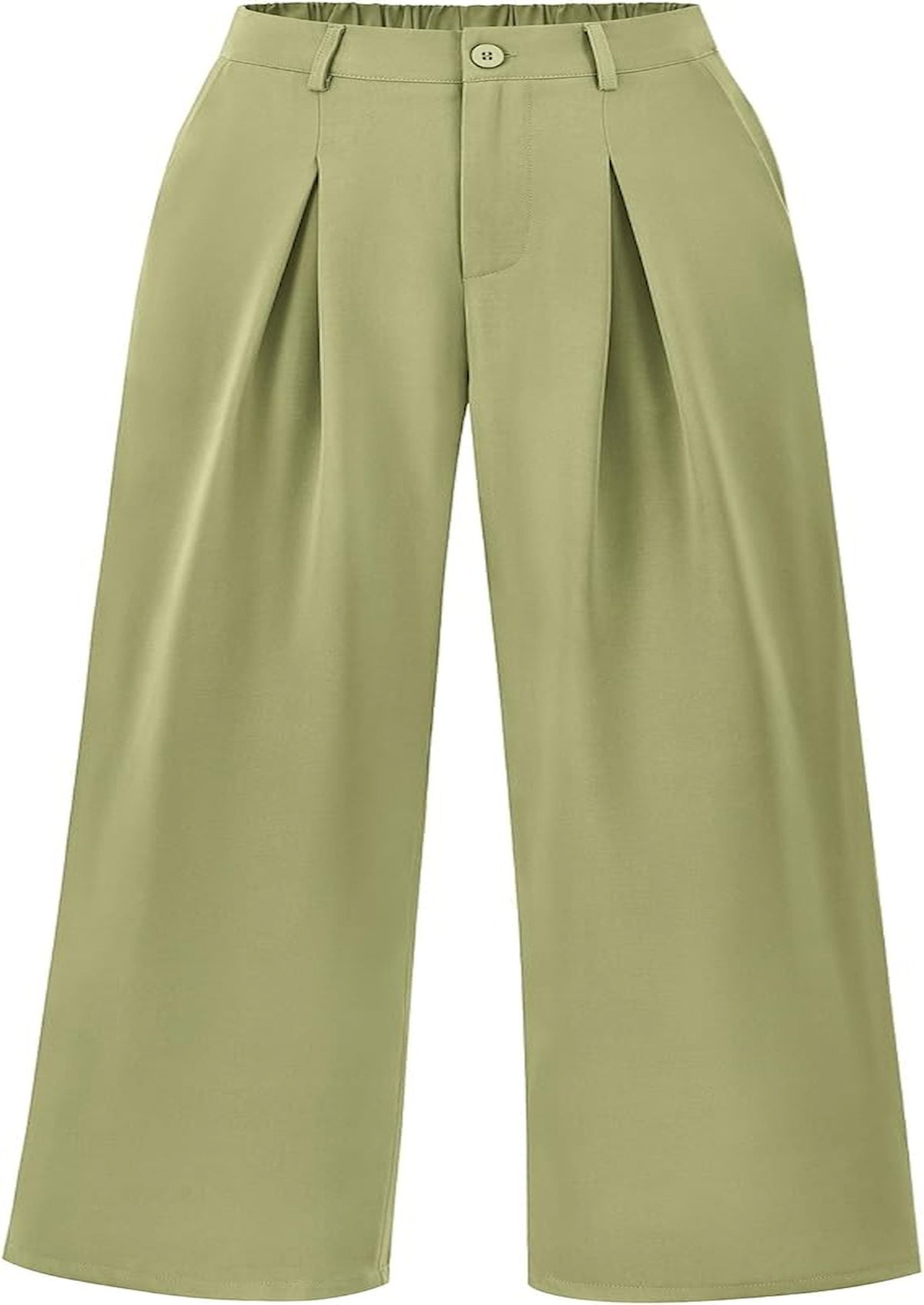BTFBM Women High Waist Palazzo Pants Summer 2026 Casual Wide Leg Trousers Loose Work Office Business Suit Pant Pockets