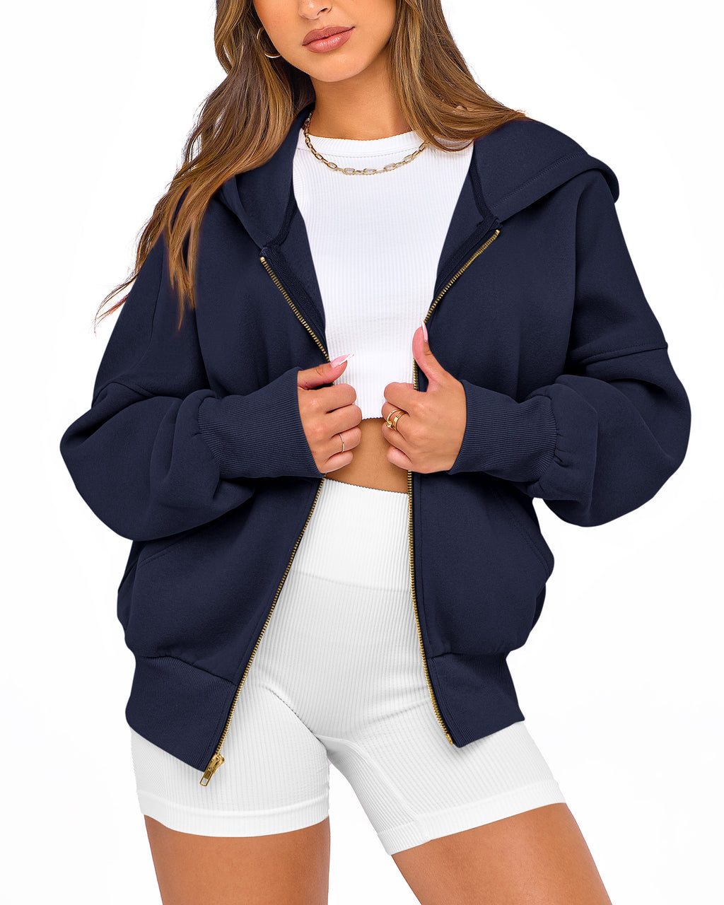 BTFBM Hoodies For Women Spring Clothing 2026 Long Sleeve Zip Up Fleece Fashion Sweatshirts Jacket Y2K Hoodie Fall Fashion