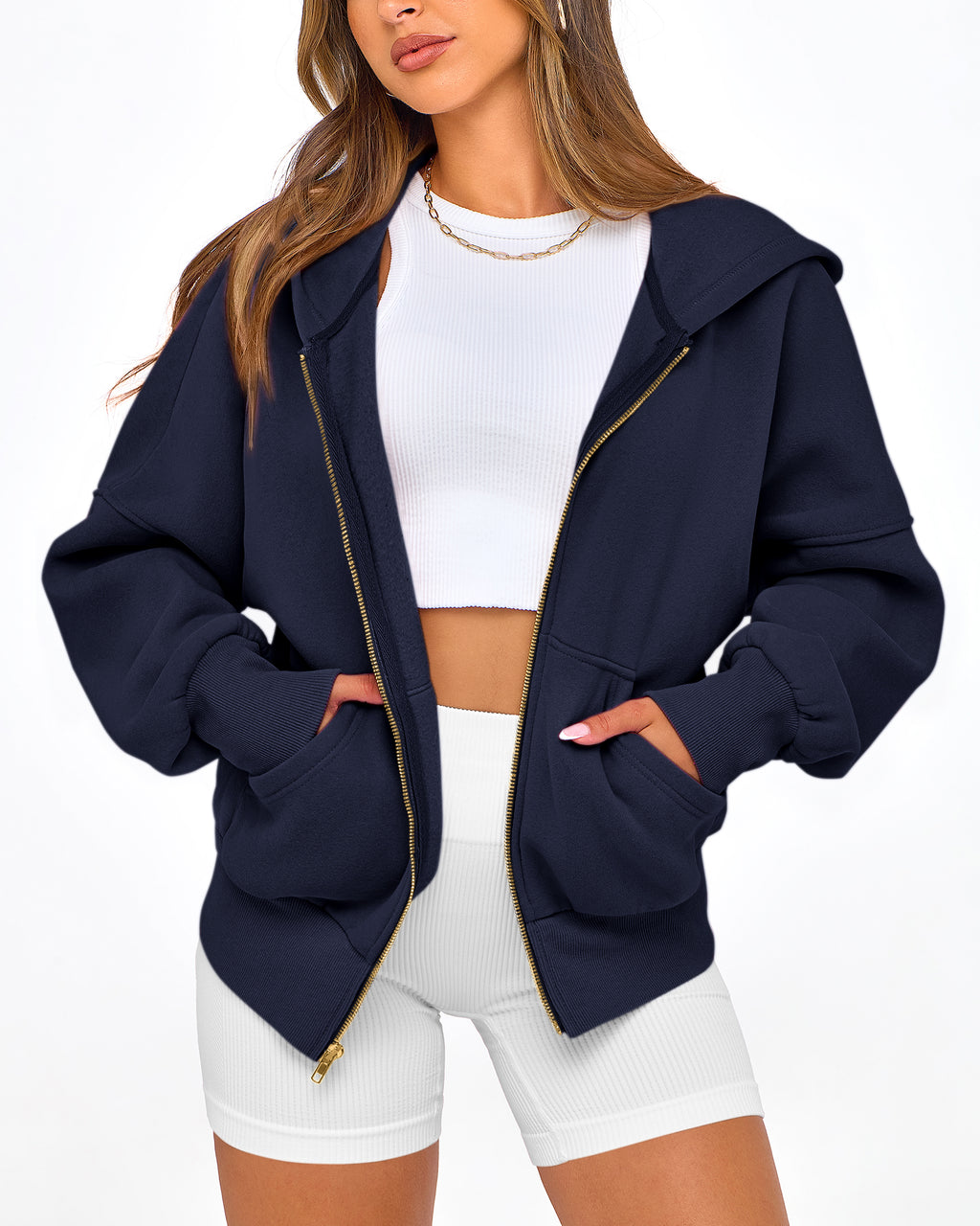 BTFBM Hoodies For Women Spring Clothing 2026 Long Sleeve Zip Up Fleece Fashion Sweatshirts Jacket Y2K Hoodie Fall Fashion
