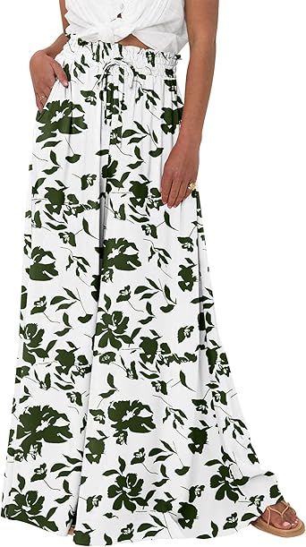 BTFBM Women Casual High Waist Wide Leg Pants 2026 Spring Summer Long Palazzo Pants Pocket Lounge Beach Vacation Clothes