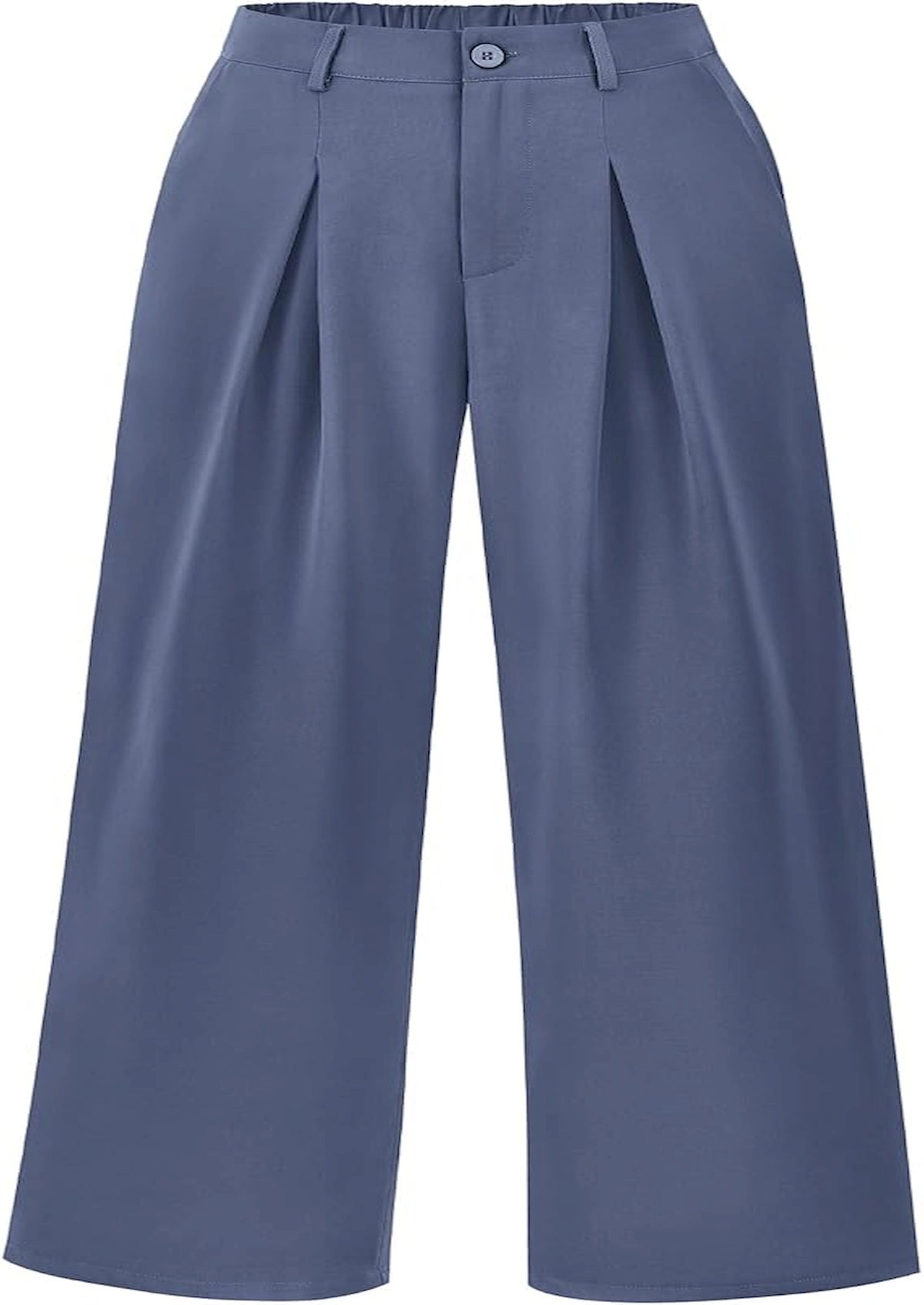 BTFBM Women High Waist Palazzo Pants Summer 2026 Casual Wide Leg Trousers Loose Work Office Business Suit Pant Pockets