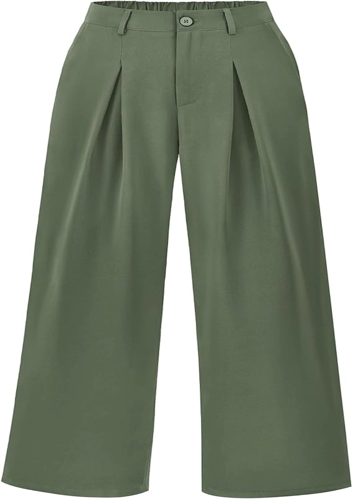 BTFBM Women High Waist Palazzo Pants Summer 2026 Casual Wide Leg Trousers Loose Work Office Business Suit Pant Pockets