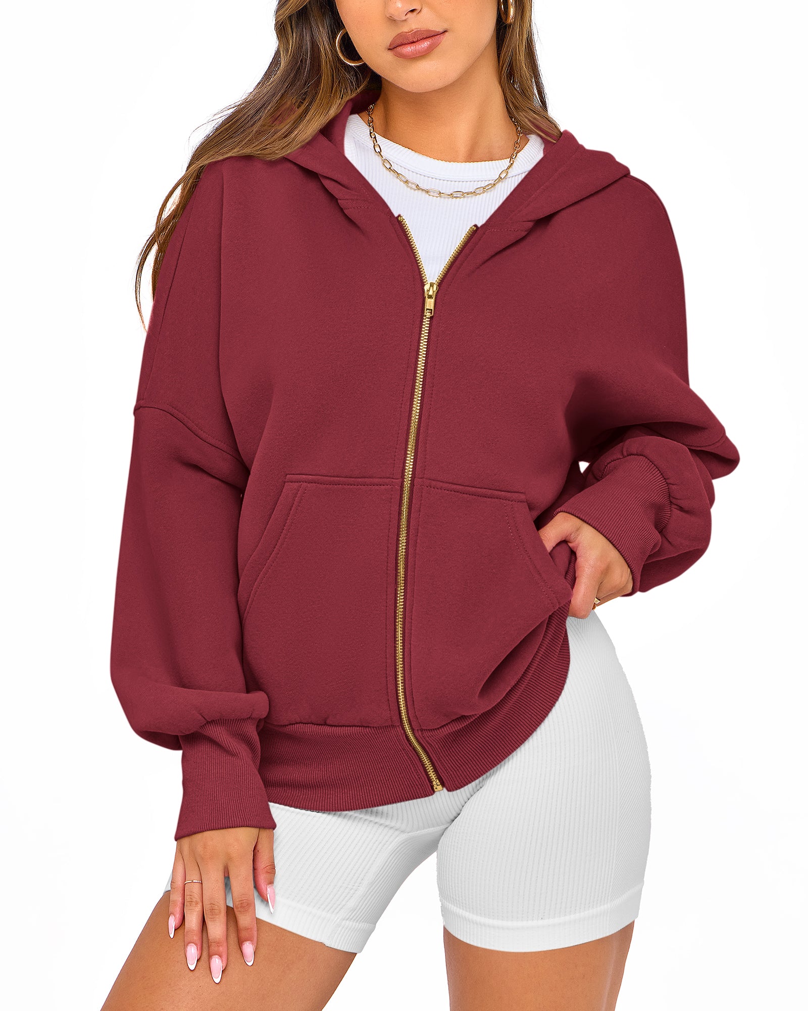 BTFBM Hoodies For Women Spring Clothing 2026 Long Sleeve Zip Up Fleece Fashion Sweatshirts Jacket Y2K Hoodie Fall Fashion